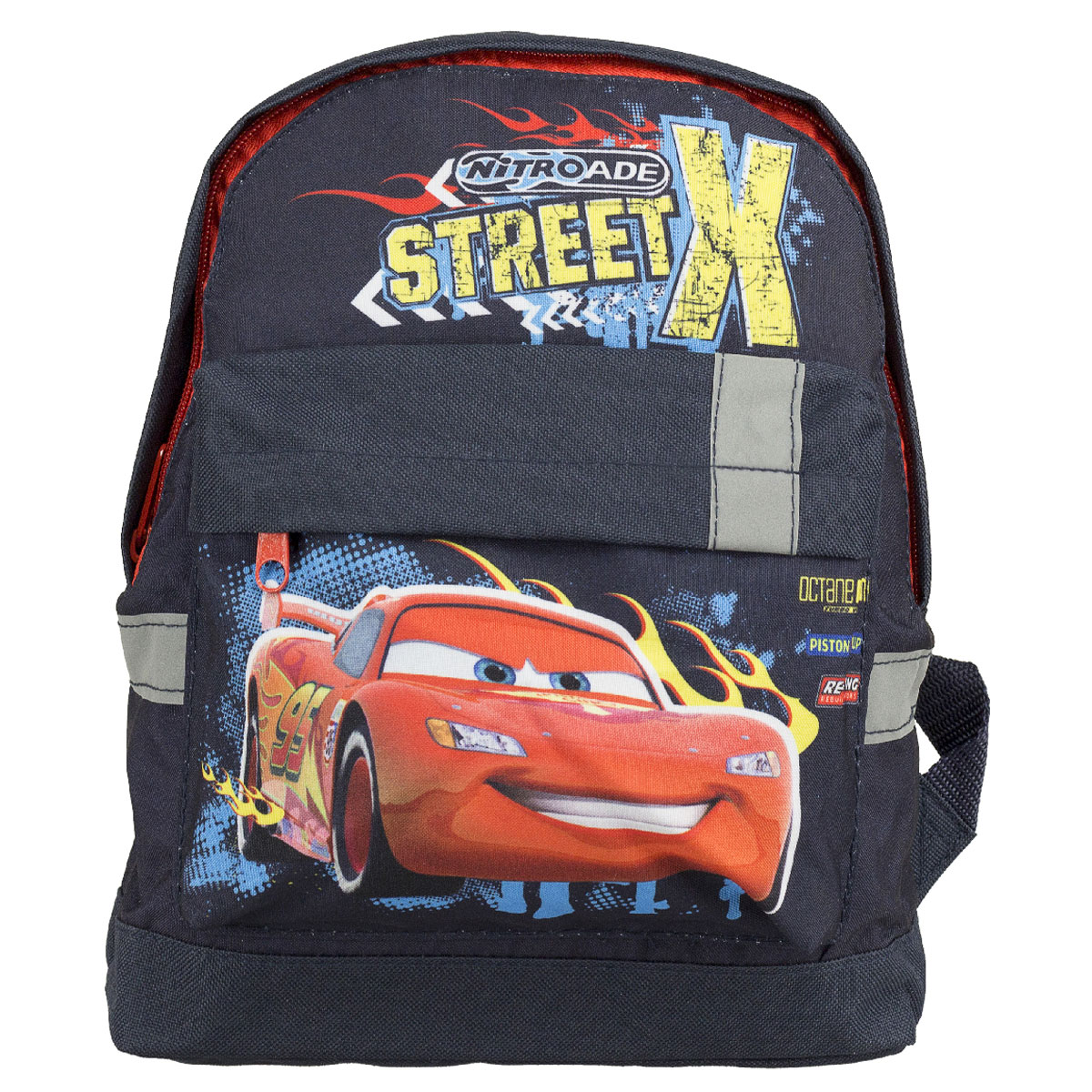 Рюкзак детский Kinderline Cars, цвет: темно-синий. CRCB-UT4-502SCRCB-UT4-502S Рюкзак детский Kinderline Cars, цвет: темно-синий. CRCB-UT4-502SCRCB-UT4-502SРюкзак детский Kinderline Cars выполнен из износоустойчивых материалов и декорирован ярким рисунком. Рюкзак имеет одно вместительное основное отделение, закрывающееся на молнию. На лицевой стороне изделие дополнено вместительным накладным карманом на застежке-молнии. Ранец оснащен светоотражателями, удобной ручкой для переноски и двумя широкими лямками, регулируемой длины. С модным рюкзаком Cars ваш малыш будет звездой! Стильный и продуманный до мелочей рюкзак позаботится о том, чтобы прогулки доставляли ребенку только удовольствие.