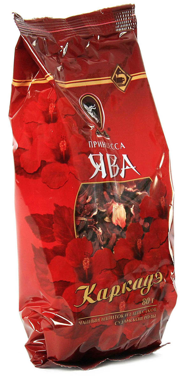 Принцесса Ява Каркадэ цветочный листовой чай, 80 г0278-18 Принцесса Ява Каркадэ цветочный листовой чай, 80 г0278-18Цветочный листовой чай Принцесса Ява Каркадэ не только очень богат витаминами, он еще и прекрасно освежает. Лепестки суданской розы (гибискус) при заваривании дают напиток ярко красного цвета.