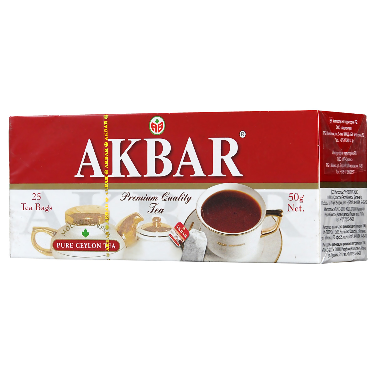 Akbar Mountain Fresh черный чай в пакетиках, 25 шт1050044 Akbar Mountain Fresh черный чай в пакетиках, 25 шт1050044Для производства великолепного черного чая Akbar Mountain Fresh используется лишь самое свежее и отборное сырье, которое получают с плантаций, расположенных в провинциях Kandy и Dimbula, на высоте от 2000 до 4000 футов над уровнем моря. Причем сортируется оно перед началом производства, а не после, как это принято у многих других компаний, что позволяет избегать смешивания соков нежных и грубых листьев при скручивании и, соответственно, понижения качества конечного продукта.
