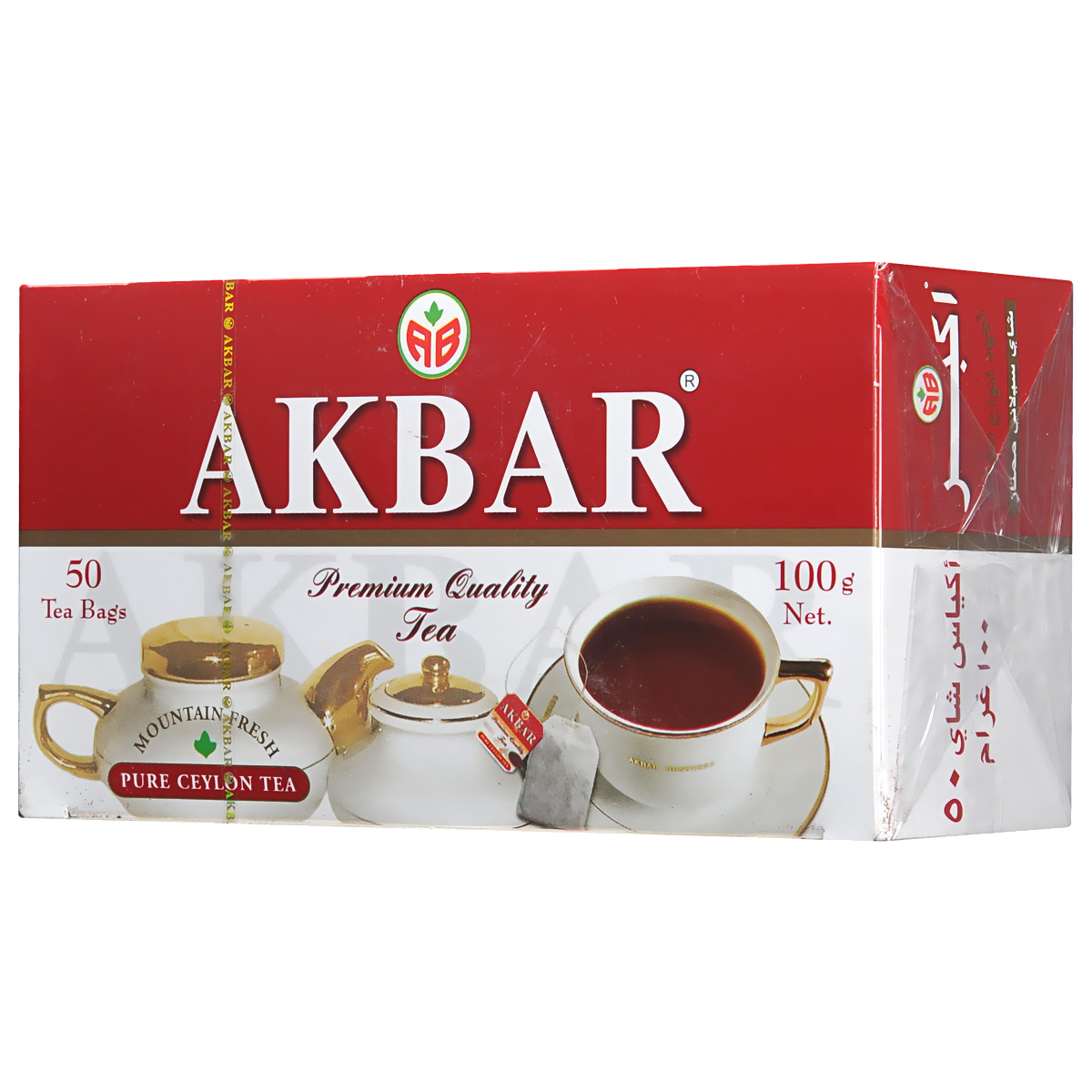 Akbar Mountain Fresh черный чай в пакетиках, 50 шт1041033 Akbar Mountain Fresh черный чай в пакетиках, 50 шт1041033Купаж Akbar Mountain Fresh включает в себя лучшие сорта чая, который выращивается на всемирно известных плантациях цейлонских провинций Dimbula и Kandy. Кстати, именно в Kandy шотландец Джеймс Тейлор заложил в 1867 году первую на острове чайную плантацию площадью около 8 гектаров, положив тем самым начало цейлонскому чаеводству. Черный пакетированный чай Akbar Mountain Fresh стандарта BOPF отличается от обычного развесного лишь размером чайного листа и известен своей природной свежестью, насыщенным вкусом, сильным ароматом и ярким цветом крепкого настоя.