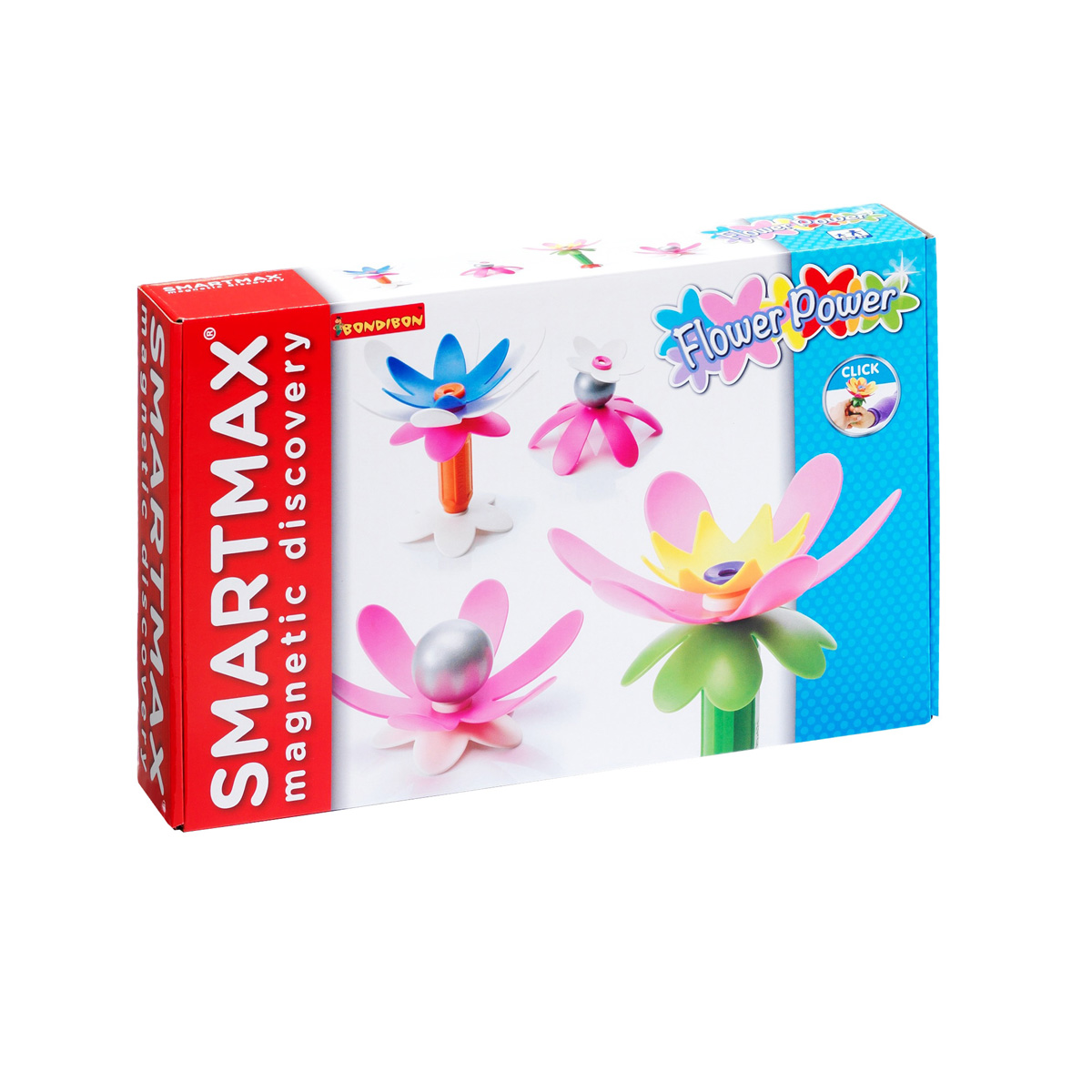 Bondibon Магнитный конструктор Smartmax Цветочная энергияВВ0904 Bondibon Магнитный конструктор Smartmax Цветочная энергияВВ0904Магнитный конструктор Bondibon Smartmax Специальный набор: Цветочная энергия открывает перед детьми широкие возможности для творчества и моделирования. В комплект входят 11 элементов, из которых ребенок сможет собрать яркие и пышные цветы. Некоторые элементы имеют внутри надежно запаянные магниты. Готовую модель можно подарить маме или использовать для сюжетно-ролевых игр. Конструктор полностью совместим со всеми наборами цветочной серии Bondibon Special Smartmax. Игра с конструктором развивает у детей мелкую моторику, усидчивость, воображение, пространственное и образное мышление.