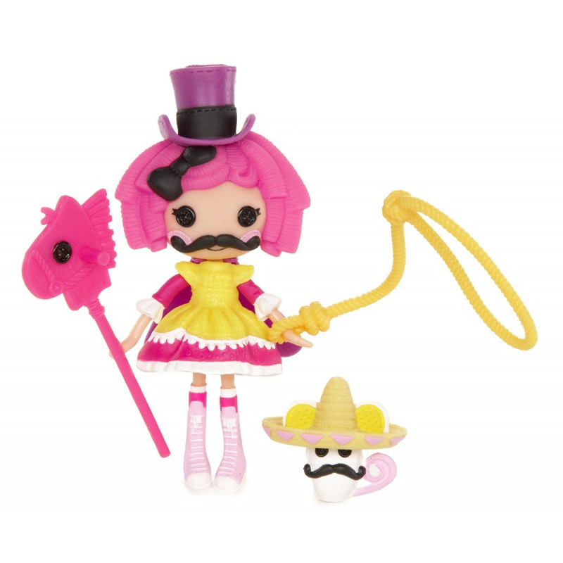 Lalaloopsy Мини-кукла Crumbs527084_Crumbs Lalaloopsy Мини-кукла Crumbs527084_CrumbsКукла Mini Lalaloopsy Crumbs займет внимание вашей малышки и подарит ей множество счастливых мгновений. Кукла изготовлена из пластика, ее голова, ручки и ножки подвижны. Куколка одета в пышное несъемное платье, на голове у нее - шляпка-цилиндр. В комплект входят 3 дополнительных аксессуара для куклы и милый питомец-мышка. Благодаря играм с куклой, ваша малышка сможет развить фантазию и любознательность, овладеть навыками общения и научиться ответственности, а дополнительные аксессуары сделают игру еще увлекательнее. Порадуйте свою принцессу таким прекрасным подарком!