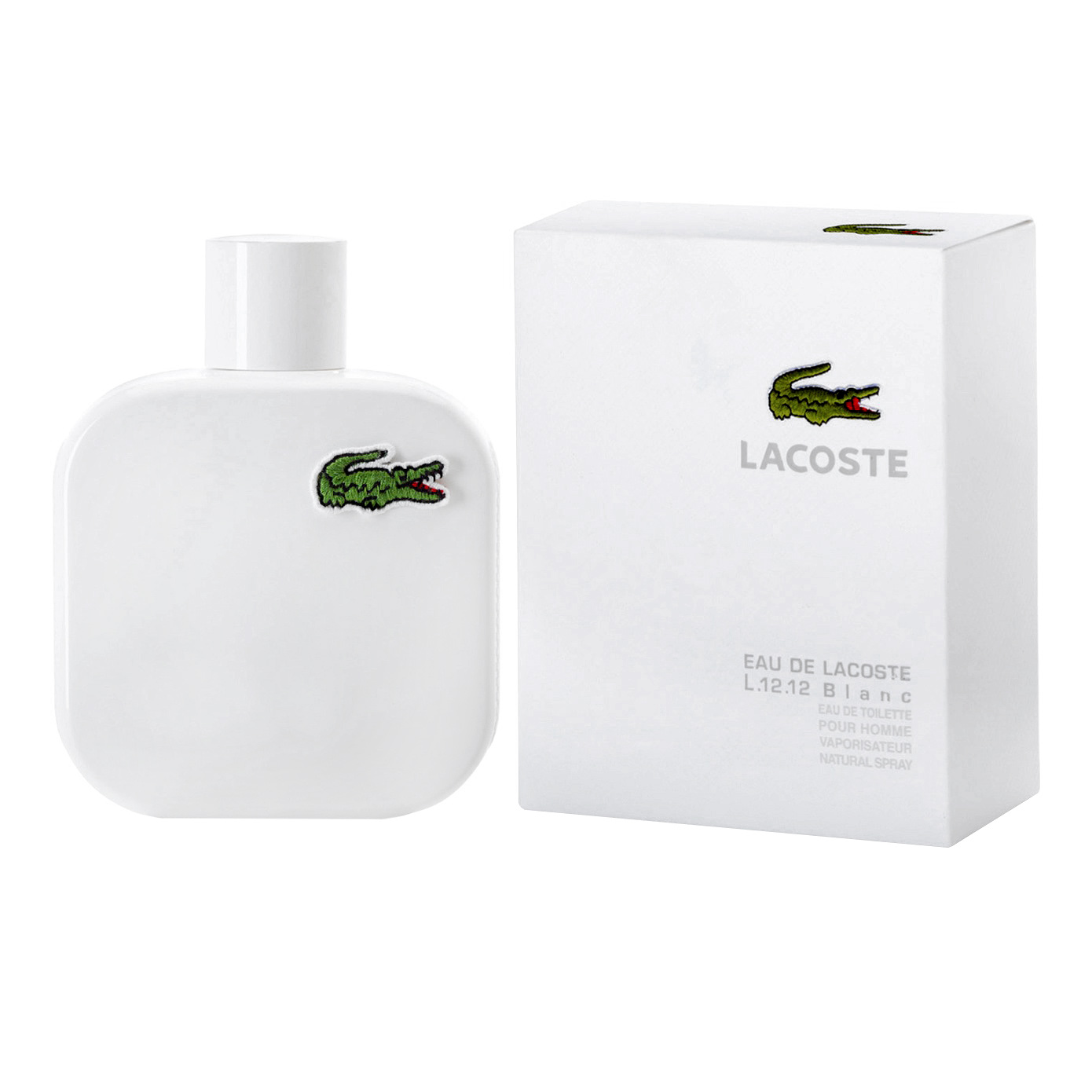 Lacoste Туалетная вода Eau de Lacoste L.12.12 Blanc, мужская, 50 мл0737052895956 Lacoste Туалетная вода Eau de Lacoste L.12.12 Blanc, мужская, 50 мл0737052895956Это классический чувственный парфюм, выбор тех, кто знает, как жить динамично и ярко. Парфюмеры Lacoste вложили в аромат простоту и изысканность белого цвета, идеальные для истинных джентльменов, сдержанных и элегантных. Верхними нотами восточно-древесной композиции стали мотивы розмарина, мексиканской туберозы, кардамона, грейпфрута и иланг-иланга, дополненными теплыми нотами кожи, замши и древесными аккордом. Верхняя нота: Грейпфрут, Розмарин/кардамонХвоя кедра. Средняя нота: Тубероза, Иланг- иланг, Смола олибанум. Шлейф: Кедр, Ветивер. Чистая бодрящая свежесть. Дневной и вечерний аромат.