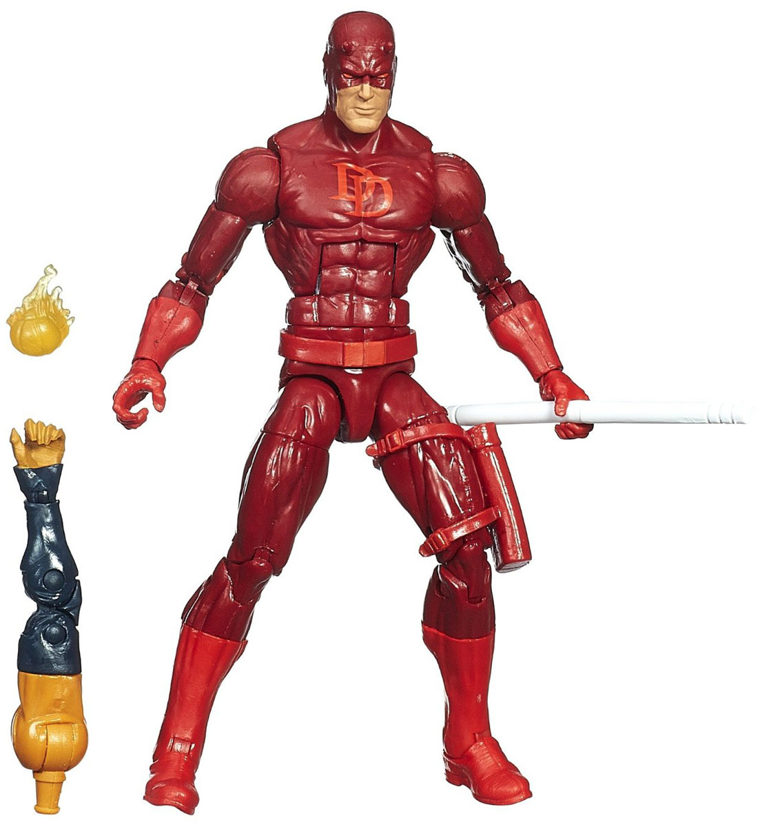 Фигурка Spider-Man Legends: Daredevil, 15 см. A6655EU4_A1904A6655EU4_A1904 Фигурка Spider-Man Legends: Daredevil, 15 см. A6655EU4_A1904A6655EU4_A1904Фигурка Spider-Man Legends: Daredevil станет прекрасным подарком для любого маленького поклонника супергероев. Она выполнена из прочного яркого пластика в виде супергероя Сорвиголовы. Голова, руки и ноги фигурки подвижны, что позволит придавать ей различные позы. В комплект также входит складная боевая трость Сорвиголовы, элемент в виде застывшего огня и дополнительный элемент в виде руки Хобгоблина. Собрав все шесть фигурок серии Legends, вы сконструируете фигурку Хобгоблина полностью. Ваш ребенок будет часами играть с этой фигуркой, придумывая различные истории с участием этого героя. Сорвиголову отличает тот факт, что он - один из немногих супергероев с инвалидностью. Хотя он ослеп в подростковом возрасте, ему удалось развить остальные чувства настолько, что они полностью компенсируют зрение с учётом приобретенной способности ощущать вокруг себя объекты, напоминающей действие сонара. Сорвиголова получил свое шестое чувство из-за воздействия радиоактивных...