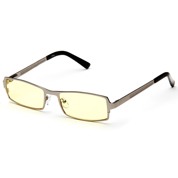 SP Glasses AF034 Luxury, Dark Grey компьютерные очкиAF034_DG SP Glasses AF034 Luxury, Dark Grey компьютерные очкиAF034_DGSP Glasses AF034 Luxury - компьютерные очки с желтыми линзами, которые предназначены для защиты глаз от вредного излучения мониторов, ноутбуков, игровых приставок, электронных книг, телевизоров. Их линзы изготовлены из качественного прочного пластика и оснащены специальными светофильтрами, позволяющими не перенапрягать глаза при длительной работе за компьютером и с другими подобными устройствами с дисплеями и мониторами. Очки эффективно уменьшают слезоточивость и резь в глазах, снижают утомляемость. Также их можно использовать для защиты глаз от света люминесцентных ламп, при работе с мелкими деталями и движущимися элементами. Наносники: регулируемые Геометрия: прямоугольная