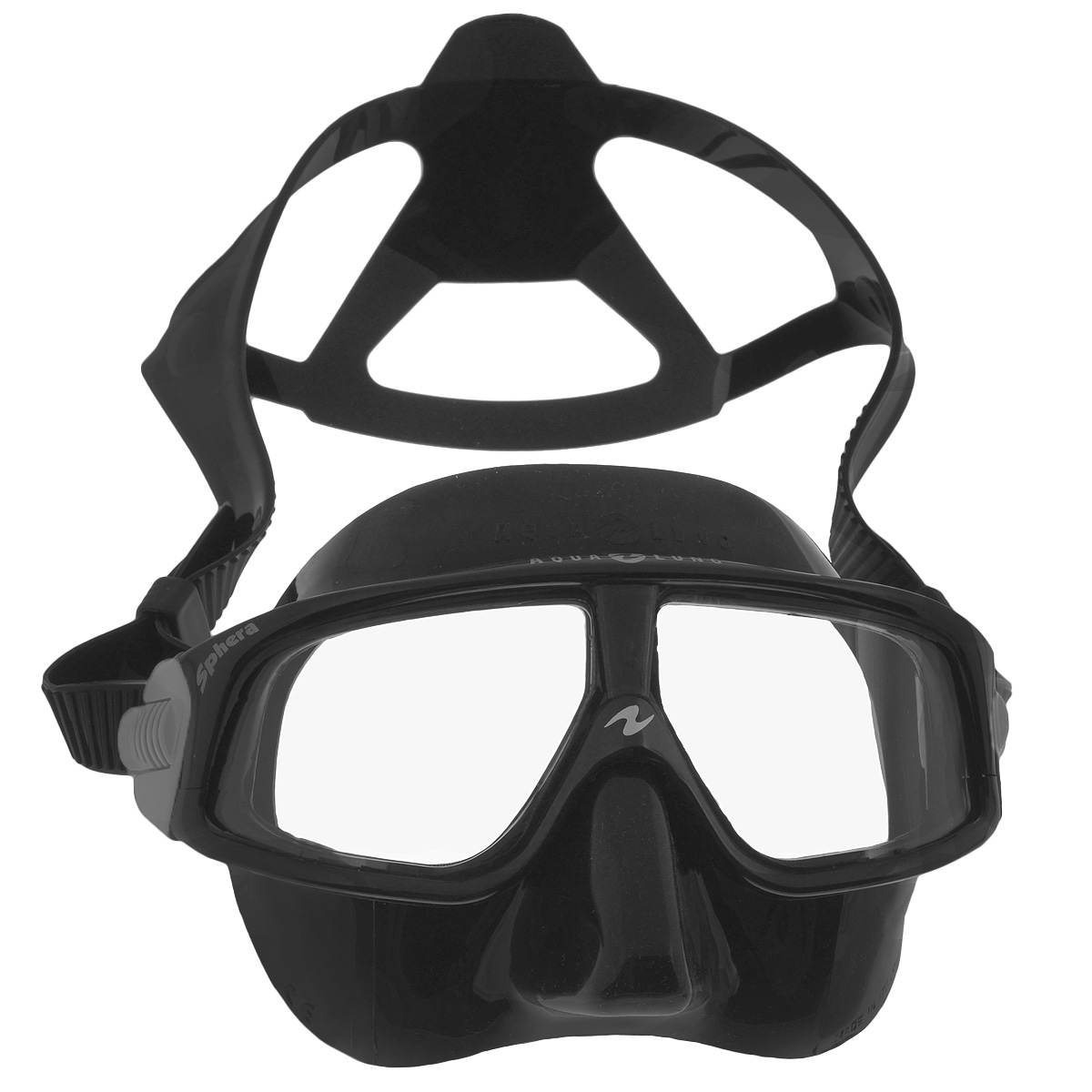 Маска для плавания Aqua Lung, цвет: черныйTN 105010 (105360, 105480) Маска для плавания Aqua Lung, цвет: черныйTN 105010 (105360, 105480)Маска для плавания Aqua Lung сочетает в себе уникальные свойства в результате применения особых материалов и технологий. Новый материал Plexisol позволил создать линзы, не дающие искажений пропорций и размеров объектов под водой, и обеспечивающие максимальный обзор в 180°. Особенности маски: Plexisol в 10 раз легче воды и при этом очень прочен, поэтому эта маска самая легкая в мире (98 г); Линзы изготовлены из плексисола, обеспечивающего видимость реального расстояния под водой; Внешняя сторона линз имеет защитное покрытие от царапин, а внутренняя обработана антизапотевателем; Обзор 180° без каких-либо искажений; Самое маленькое подмасочное пространство среди имеющихся на рынке масок; Малый вес - 98 г, (вес средней маски - 200 г); Анатомический фланец, изготовленный из гипоаллергенного медицинского силикона; Быстро регулируемые пряжки. Материал: силикон, plexisol.
