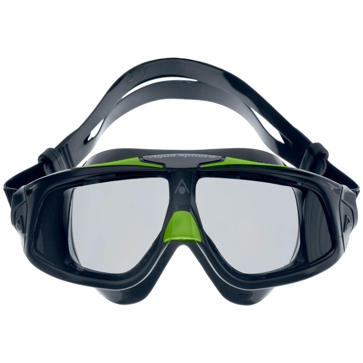 Очки для плавания Aqua Sphere Seal 2.0, цвет: черный, зеленыйTN 175150 Очки для плавания Aqua Sphere Seal 2.0, цвет: черный, зеленыйTN 175150Aqua Sphere Seal 2.0 являются идеальными очками для тех, кто пользуется контактными линзами, так как они обеспечивают высокий уровень защиты глаз от внешних раздражителей, бактерий, соли и хлора. Особая форма линз обеспечивает панорамный обзор 180°. Очки дают 100% защиту от ультрафиолетового излучения. Специальное покрытие препятствует запотеванию стекол. Материал: силикон, plexisol.