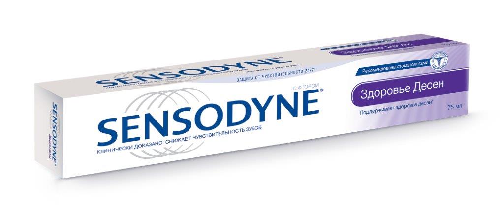 Sensodyne Зубная паста Здоровье Десен 75 мл200401117 Sensodyne Зубная паста Здоровье Десен 75 мл200401117• Эффективно снижает чувствительность зубов. • Новая улучшенная формула с 5% нитратом калия обеспечивает клинически доказанное снижение повышенной чувствительности зубов и защиту от чувствительности течение всего дня*. • Мятный вкус оставляет во рту ощущение чистоты и свежести – Содержит антибактериальный компонент, который при чистке 2 раза в день, удаляет зубной налет над линией десны и поддерживает здоровье десен. Зубной налет может привести к опущению десен и к повышенной чувствительности зубов. – Содержит антибактериальный компонент, который при чистке 2 раза в день, удаляет зубной налет над линией десны и поддерживает здоровье десен. Зубной налет может привести к опущению десен и к повышенной чувствительности зубов.