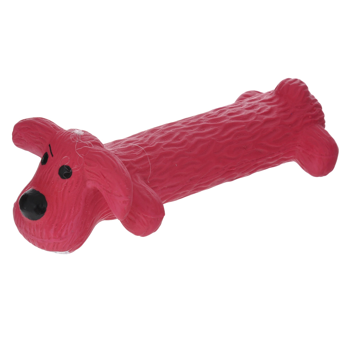 Игрушка Multipet Собака, с пищалкой, цвет: красный, длина 15 см12-61035_красный Игрушка Multipet Собака, с пищалкой, цвет: красный, длина 15 см12-61035_красныйПрочная игрушка Multipet Собака с пищалкой изготовлена из качественного структурированного латекса - прочного и безопасного материала с использованием нетоксичных красителей. Игрушка уникальна тем, что имеет мягкий наполнитель. Устойчива к разгрызанию. Пищит при нажатии. Имеет приятный и интересный для собаки рельеф. Великолепно подходит для игры и массажа десен вашей собаки. Игрушка не позволит скучать вашему питомцу ни дома, ни на улице.