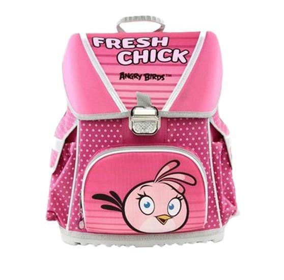 Рюкзак -Ранец Hatber 36х31х20см OPTIMUM жесткая форма-ANGRY BIRDS_STELLA-NRk_00369 Рюкзак -Ранец Hatber 36х31х20см OPTIMUM жесткая форма-ANGRY BIRDS_STELLA-NRk_00369Эргономичный ранец серии OPTIMUM предназначен для детей младшего школьного возраста. Данная серия ранцев отличается большой вместимостью при оптимальных внешних размерах. Ранец выполнен из высокоплотной износостойкой водонепроницаемой ткани, устойчив к УФ - излучению. Жесткий каркас и литое пластиковое дно предотвращают деформацию формы ранца и способствуют продлению срока его службы. Пластиковое дно позволяет ставить ранец даже на мокрую поверхность, при этом обеспечивая сохранность его внутреннего содержимого. Анатомическая форма спинки ранца помогает равномерно распределить нагрузку на позвоночник, формируя правильную осанку ребенка. Эргономичная конструкция из поролоновых уплотнителей с вентиляционными углублениями обеспечивает свободную циркуляцию воздуха, оставляя спину ребенка сухой. Светоотражающие элементы на передней и боковой частях ранца гарантируют безопасность ребенка на дороге в темное время суток. Плотные, регулируемые по высоте лямки шириной...