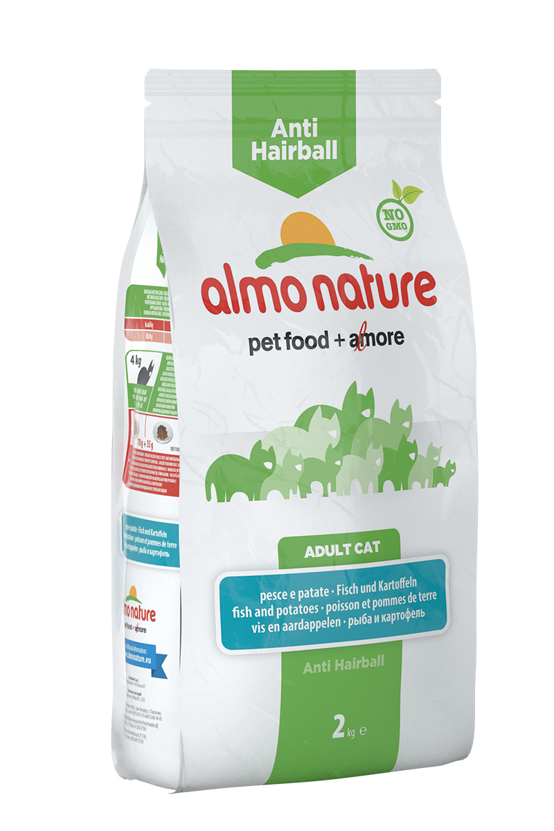Для кошек контроль вывода шерсти с Рыбой и Картофелем (Functional Adult Anti-Hairball Fish and Potatoes), 2 кг.20361 Для кошек контроль вывода шерсти с Рыбой и Картофелем (Functional Adult Anti-Hairball Fish and Potatoes), 2 кг.20361Состав: рыба и ее производные (21% свежая рыба), злаки (рис 14%), овощи (картофель 14%), масла и жиры, производные растительного происхождения (клетчатка 0,5%,Инулин из цикория – источник ФОС-0,15%, юкка шидигера 0,1%), дрожжи, минералы, мананоолигосахариды 0,15%, семена (льняное семя 0,1%). Пищевые добавки: витамин A 25400 IU/кг, витамин D3 1700 IU/kg, витамин E 500 мг/кг, витамин B1 10 мг/кг, витамин B2 8 мг/кг, кальций-D-пантотенат 16 мг/кг, витамин B6 6 мг/кг, витамин B12 0,15 мг/кг, витамин C 50 мг/кг, витамин K 1 мг/кг, биотин 0,50 мг/кг, фолиевая кислота 1 мг/кг, таурин 1000 мг/кг,сульфат меди пентагидрат 32 мг/кг, меди хелат аминокислоты гидрат 40 мг/кг,кальция иодат 1,54 мг/кг, оксид цинка 166,7 мг/кг, цинк хелат гидрат аминокислоты 266,7 мг/кг, сульфат марганца моногидрат 78,1 мг/кг, органический селен 65,2 мг/кг. Пищевая ценность: белки 32%, клетчатка 2,6%, масла и жиры 17,5%, зола 6,5%, магний 0,07%, кальций 1%, фосфор 0,87%, влажность 8,5%. Калорийность: 3650 ккал/кг.