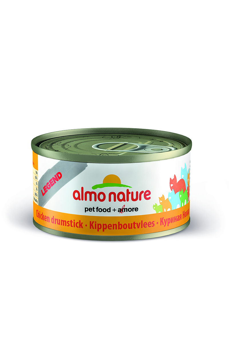 Консервы для кошек Almo Nature Classic, с куриными бедрышками, 70 г24183 Консервы для кошек Almo Nature Classic, с куриными бедрышками, 70 г24183Консервы Almo Nature Classic - это супер-премиум корм для кошек в банке с ключом, которая сохраняет свежесть каждого кусочка. Корм изготовлен только из свежих высококачественных натуральных ингредиентов, что обеспечивает здоровье вашей кошки. Не содержит ГМО, антибиотиков, химических добавок, консервантов и красителей. Состав: куриная ножка 75%, куриный бульон 24%, рис 1%. Товар сертифицирован.