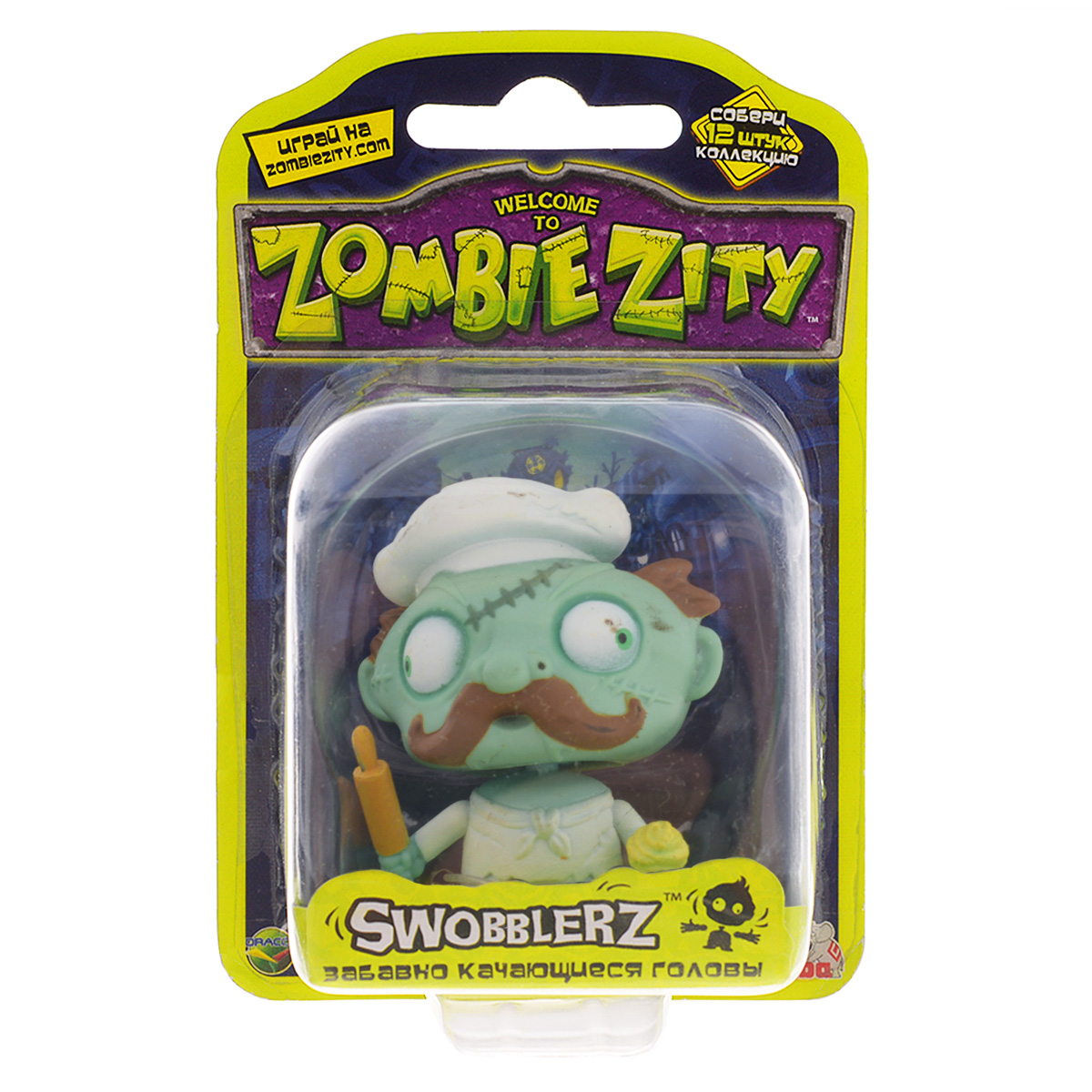 Zombie Zity Фигурка Булочная. Рики Тартс4382858_булочная Zombie Zity Фигурка Булочная. Рики Тартс4382858_булочнаяФигурка Булочная. Рики Тартс выполнена из безопасного пластика в виде героя компьютерной игры Zombie Zity. По сюжету игры, все ее герои проживают в небольшом городке, где властвует злой мэр, который превратил всех жителей в ужасных зомби. Каждый зомби имеет свою профессию и характер. Фигурка пекаря Рики Тартса полностью соответствует своему персонажу. У фигурки качается голова и выдвигаются руки. Фигурки Zombie Zity с одной стороны жуткие, но в тоже время и забавные маленькие зомби, которые являются настоящей находкой для любителей игры Zombie Zity. Все фигурки игры полностью разбираются, благодаря чему можно собирать абсолютно новых персонажей самостоятельно.