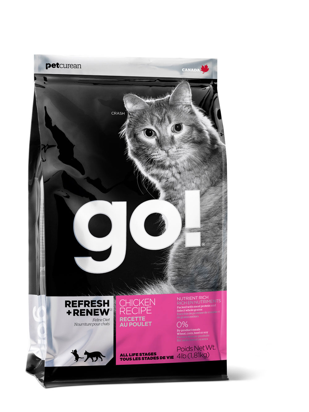 Корм сухой Go! для кошек и котят, с курицей, фруктами и овощами, 1,81 кг20027 Корм сухой Go! для кошек и котят, с курицей, фруктами и овощами, 1,81 кг20027Корм для котят и кошек Go! - полноценный корм обогащенный питательными веществами, обеспечивающий здоровье и активность вашего питомца на протяжении всей его жизни. В состав корма входят высококачественные источники белков, фрукты и овощи, богатые антиоксидантами и все необходимые жирные кислоты. Ключевые преимущества: - Полностью беззерновой, - Не содержит субпродуктов, красителей, говядины, мясных ингредиентов, выращенных на гормонах, - Превосходный вкус, - Мелкие крокеты будут по вкусу самым привередливым кошкам, - Таурин необходим для здоровья глаз и нормального функционирования сердечной мышцы, - Сложные углеводы - отличный источник энергии, - В составе Омега-кислоты необходимые для здоровой кожи и шерсти, - Антиоксиданты укрепляют иммунную систему. Состав: свежее мясо курицы, филе цыпленка, коричневый цельный рис, цельный белый рис, овсянка, куриный жир (источник витамина Е), мясо лосося, ...