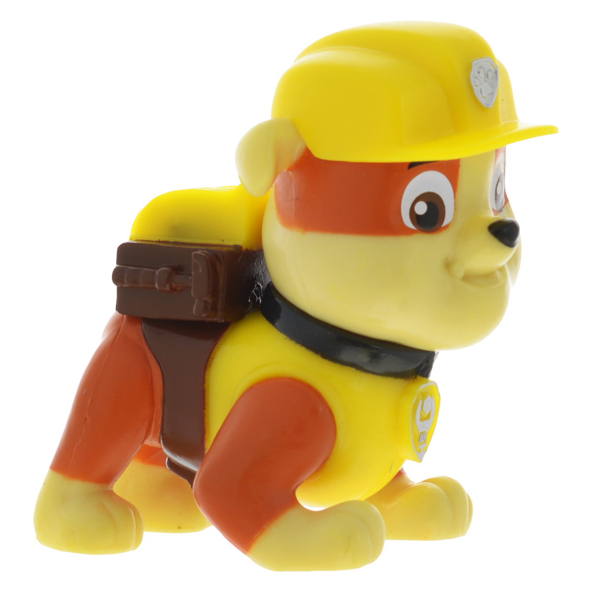 Мини-фигурка Щенячий патруль Щенок Rubble. 16612_2006691316612_20066913 Мини-фигурка Щенячий патруль Щенок Rubble. 16612_2006691316612_20066913Мини-фигурка Щенячий патруль Щенок Rubble выполнена из прочного пластика в виде отважного героя мультфильма Paw Patrol (Собачий патруль). Фигурка представлена в виде щенка-спасателя. Игрушка способствует развитию ребенка и станет прекрасным подарком поклоннику мультсериала.
