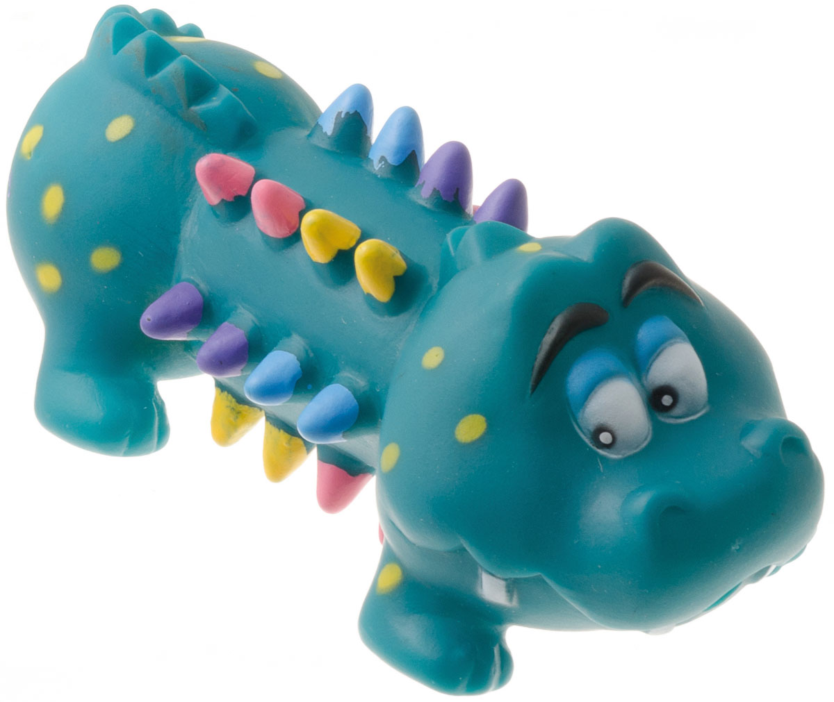 Игрушка для собак V.I.Pet Бегемот с шипамиV-306 Игрушка для собак V.I.Pet Бегемот с шипамиV-306Игрушка V.I.Pet Бегемот с шипами изготовлена из натурального винила с использованием только безопасных, нетоксичных красителей. Великолепно подходит для игры и массажа десен вашей собаки. Игрушка не позволит скучать вашему питомцу ни дома, ни на улице.