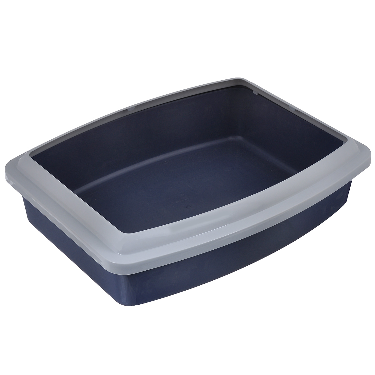 Туалет для кошек Savic Oval Trays Jumbo, с бортом, , 56 х 44 см209_темно-серый, серый Туалет для кошек Savic Oval Trays Jumbo, с бортом, , 56 х 44 см209_темно-серый, серыйТуалет для кошек Savic Oval Trays Jumbo изготовлен из качественного прочного пластика. Высокий цветной борт, прикрепленный по периметру лотка, удобно защелкивается и предотвращает разбрасывание наполнителя. Это самый простой в употреблении предмет обихода для кошек и котов.