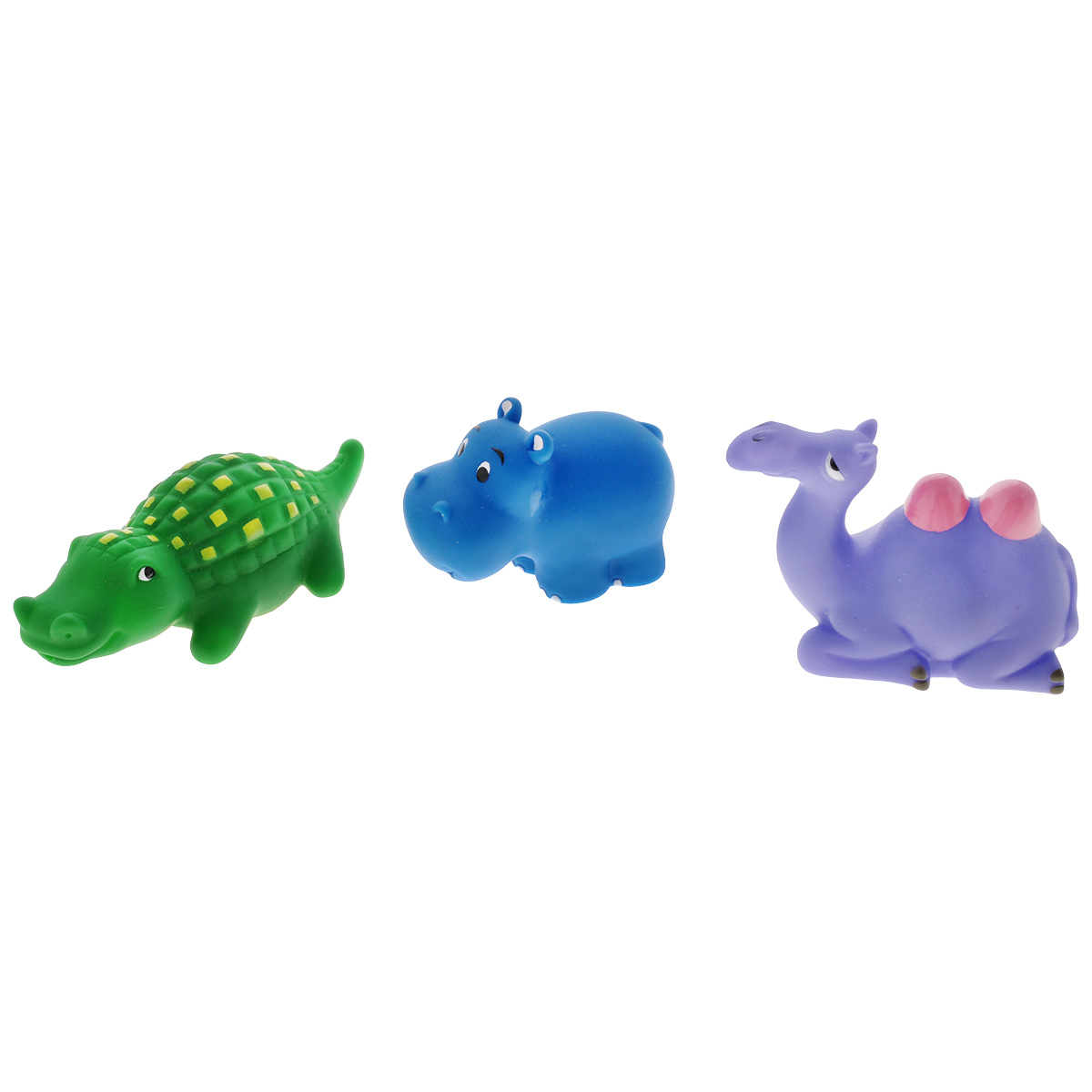 Игровой набор для ванны Mioshi Весёлый зоопарк, 3 штMAU0304-004 Игровой набор для ванны Mioshi Весёлый зоопарк, 3 штMAU0304-004С набором для ванны Mioshi Весёлый зоопарк принимать водные процедуры станет ещё веселее и приятнее. В комплекте набора маленький исследователь обнаружит: бегемотика, крокодильчика и верблюжонка. Все составляющие набора приятны на ощупь, имеют удобную для захвата маленькими пальчиками эргономичную форму и быстро сохнут. Забавным дополнением также будет возможность игрушек брызгать водой при сжатии. Устраивайте водные сражения! Игрушки Mioshi Aqua помогают малышам быстрее приспосабливаться к водной среде, а процесс принятия водных процедур делают веселым и увлекательным.