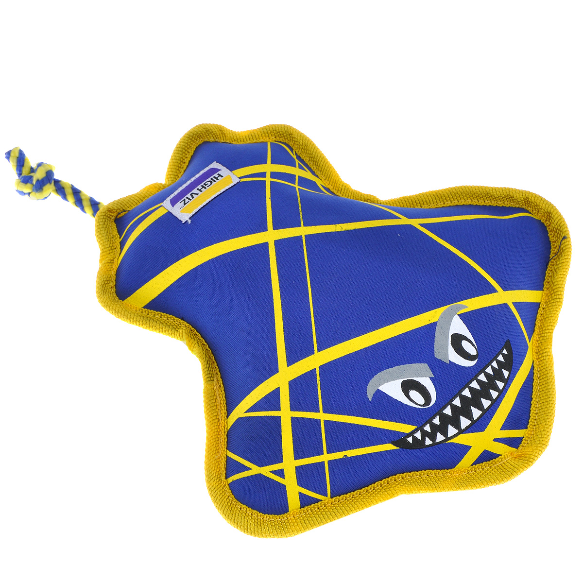 Игрушка для собак R2P Pet High-Viz. Скат, плавающая, цвет: синий, желтый. 01530153 Игрушка для собак R2P Pet High-Viz. Скат, плавающая, цвет: синий, желтый. 01530153Игрушка для собак R2P Pet High-Viz. Скат - прекрасный подарок для вашего питомца! Собаки воспринимают цвет не так, как человек. Игрушки серии High-Viz разработаны с учетом особенностей зрения собак - сочетание желтого и сине-фиолетового является оптимальным и повышает видимость игрушки. Высококонтрастные расцветки наиболее подходят для глаз собак, стимулируют их внимание и привлекают к игре. Игрушка в виде ската выполнена из неопрена. Поэтому она подходит для активной игры с собакой как на суше, так и в воде, потому что игрушка не тонет, а плавает на поверхности.