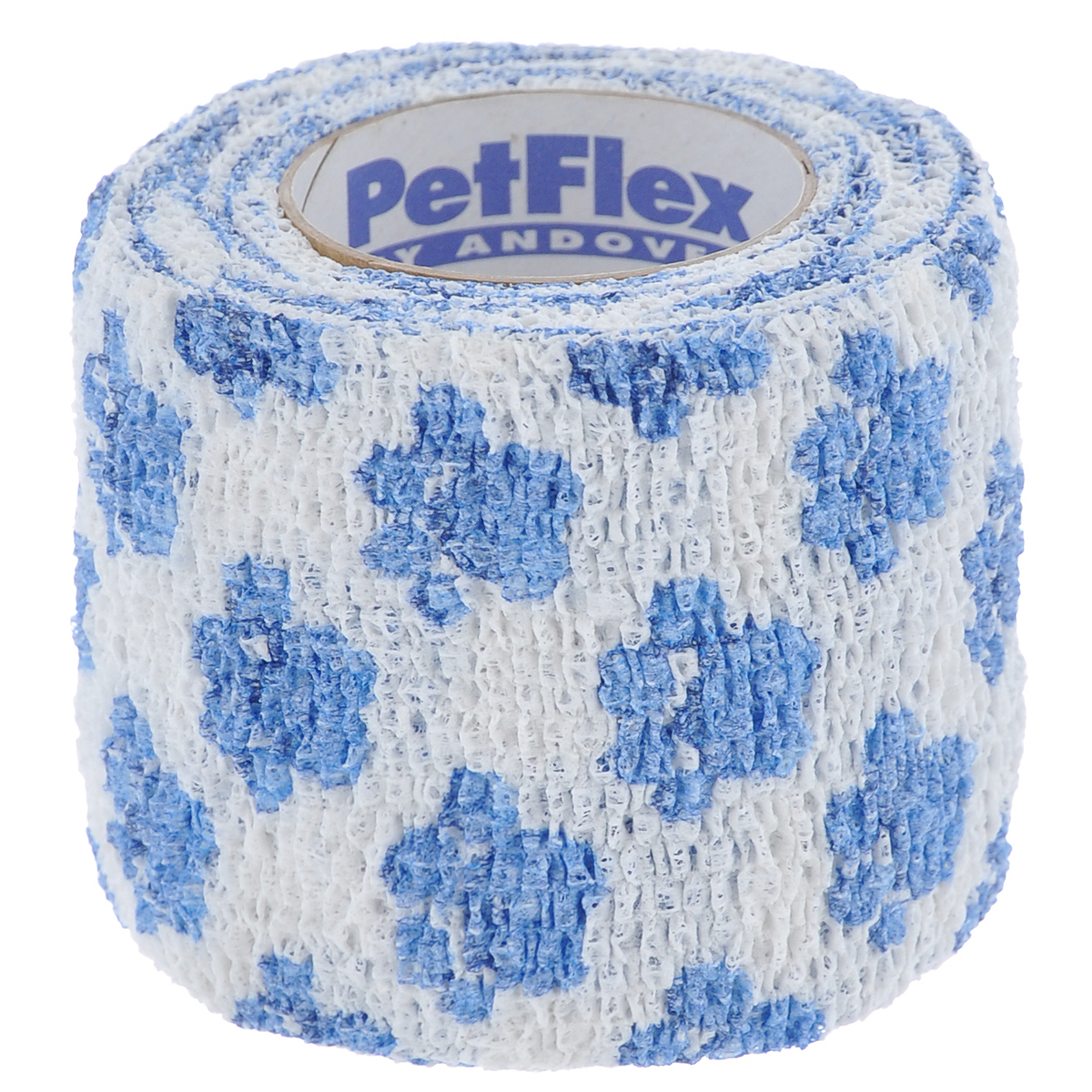 Бандаж для животных Andover Pet Flex, цвет: белый, голубой, 5 см х 450 см2200PW-036 Бандаж для животных Andover Pet Flex, цвет: белый, голубой, 5 см х 450 см2200PW-036Бандаж для животных Andover Pet Flex - это эластичный самофиксирующийся бинт. Имеет контролируемую компрессию (оказывает оптимальное давление на мягкие ткани и кровеносные сосуды, не сдавливая и не стягивая их). При необходимости бандаж легко оторвать в ручную, без применения острых режущих предметов (ножниц). Бандаж легко наносится, снимается, моделируется (не прилипает к коже и шерсти, не смещается) - нет необходимости в зажимах или других фиксаторах. Воздухопроницаем и влагонепроницаем, что обеспечивает защиту от грязи и влаги. Длина: 4,5 м. Ширина: 5 см.
