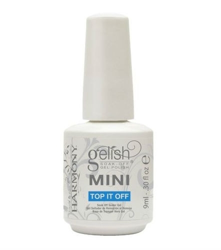 Gelish Mini Финиш-гель классический (3 фаза), 9 мл04001 Gelish Mini Финиш-гель классический (3 фаза), 9 мл04001Этот гель является третьей фазой при работе с системой Gelish. Легко удаляется при помощи препарата Soak Off Artifical Nail Remover, держится на ногтях до трех недель.