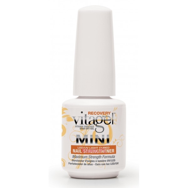 VitaGel Recovery Средство для восстановления тонких ногтей, 9 мл04030 VitaGel Recovery Средство для восстановления тонких ногтей, 9 мл04030Скорая помощь для тонких или поврежденных ногтей, расслаивающихся или особенно пострадавших после носки и удаления искусственных покрытий, таких как гель, акрил или даже зачастую гель-лак. Революционная усиливающая формула VitaGel ВОССТАНОВЛЕНИЕ поможет там, где другие препараты бессильны.