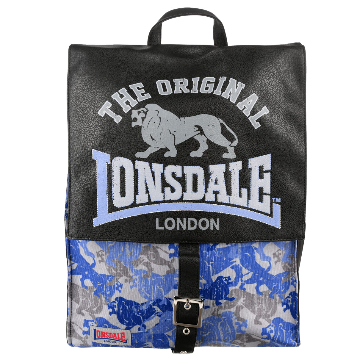 Рюкзак Kinderline Lonsdale, цвет: черный, голубой, серыйLSCB-UT1-577 Рюкзак Kinderline Lonsdale, цвет: черный, голубой, серыйLSCB-UT1-577Рюкзак Kinderline Lonsdale выполнен из износоустойчивых материалов и декорирован ярким рисунком и оригинальными аппликациями. Рюкзак имеет одно вместительное отделение, закрывающееся на клапан с магнитной кнопкой. Внутри отделения врезной кармашек на молнии и два открытых кармана под мелочи и телефон. На лицевой стороне изделия, под клапаном дополнительный вместительный накладной карман на липучке. Сзади имеется врезной боковой кармашек на застежке-молнии. По бокам рюкзак дополнен магнитными кнопками для регулировки объема основного отделения. Рюкзак оснащен удобной ручкой для переноски и двумя широкими лямками, регулируемой длины.