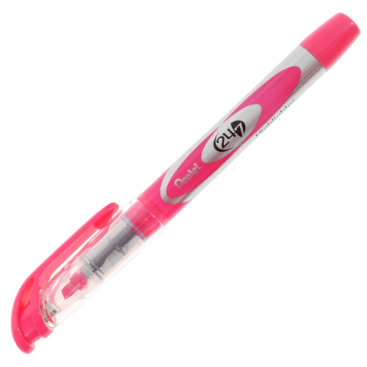 Маркер-выделитель Pentel, цвет: розовыйPSL12-P Маркер-выделитель Pentel, цвет: розовыйPSL12-PМаркер-выделитель текста Pentel, выполненный из пластика, станет незаменимым аксессуаром в учебе или работе. Маркер-выделитель содержит жидкие чернила розового цвета. Маркер обеспечивает ровные и четкие линии, толщиной 3,5 мм. Рекомендуемый возраст: от 3 лет.