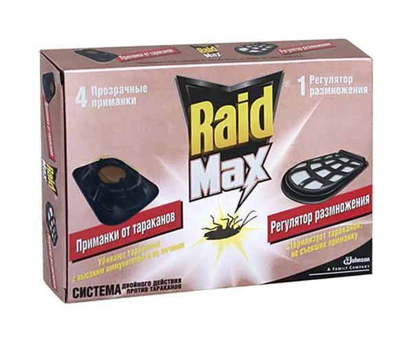 Средство от тараканов Raid Max: 4 приманки, регулятор размножения636828 Средство от тараканов Raid Max: 4 приманки, регулятор размножения636828Приманки от тараканов Raid Max содержат инсектицид нового поколения Абамекин, эффективно уничтожающий даже тех тараканов, которые выработали иммунитет к другим средствам, а также эффективно действующий против их личинок. Прозрачный верх приманки Raid Max позволяет вам видеть пищу с инсектицидом, находящуюся внутри, что дает возможность контролировать длительность работы приманки: пока содержимое не съедено полностью, приманка работает (не более трех месяцев). Способ применения Приманок от тараканов Raid Max: Для максимального эффекта используйте одновременно 3-4 приманки на площади до 7 квадратных метров, а при большом количестве насекомых удвойте количество приманок. Для лучшего эффекта располагайте приманки в непосредственной близости от плинтусов, в углах, под мойкой, в шкафах, где хранятся мусорные ведра и вблизи водопроводных труб. Меняйте ВСЕ приманки каждые 3 месяца. Укажите дату размещения приманки на обратной стороне диска и используйте этот указатель для...