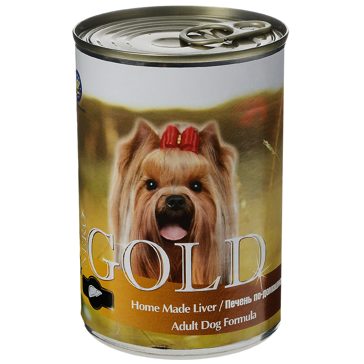 Консервы для собак Nero Gold, с печенью по-домашнему, 410 г10276 Консервы для собак Nero Gold, с печенью по-домашнему, 410 г10276Консервы для собак Nero Gold - полнорационный продукт, содержащий все необходимые витамины и минералы, сбалансированный для поддержания оптимального здоровья вашего питомца! Состав: мясо и его производные, филе курицы, печень, злаки, витамины и минералы. Гарантированный анализ: белки 6,5%, жиры 4,5%, клетчатка 0,5%, зола 2%, влага 81%. Пищевые добавки на 1 кг продукта: витамин А 1600 МЕ, витамин D 140 МЕ, витамин Е 10 МЕ, железо 24 мг, марганец 6 мг, цинк 15 мг, медь 1 мг, магний 200 мг, йод 0,3 мг, селен 0,2 мг. Вес: 410 г. Товар сертифицирован.