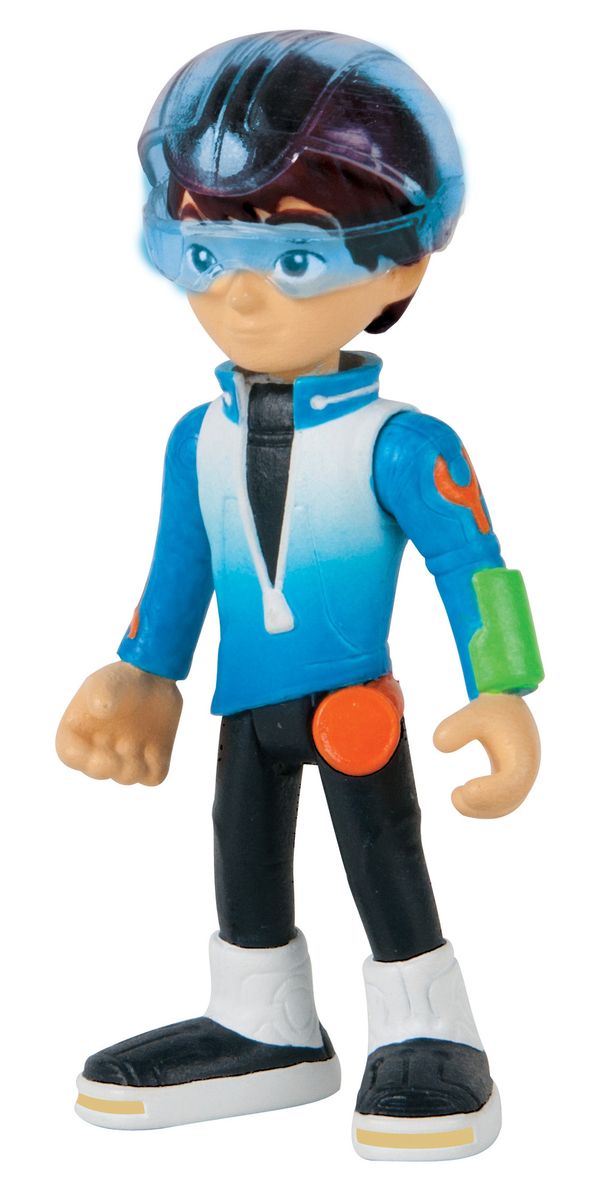 Miles from Tomorrowland Фигурка Майлз со звездолетом86103 Miles from Tomorrowland Фигурка Майлз со звездолетом86103Фигурка Miles from Tomorrowland Майлз со звездолетом полностью повторяет образ героя мультфильма Майлз с другой планеты. Конечности фигурки подвижны, благодаря чему ребенок сможет разыгрывать различные сценки из мультфильма. У Майлза имеется стильный, эффектный звездолет, на котором он перемещается в открытом космосе. Все элементы выполнены из качественного пластика, безопасного для ребенка. С таким необычным набором ребенок сможет окунуться в мир космических приключений!