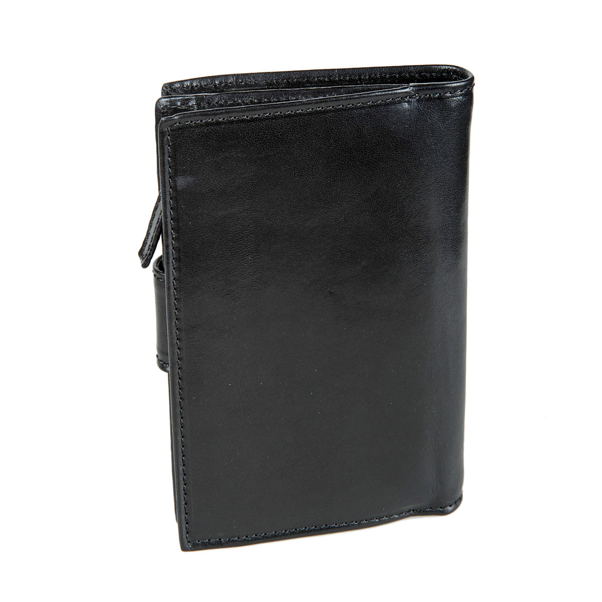 Портмоне мужское Gianni Conti, цвет: черный. 908046908046 black Портмоне мужское Gianni Conti, цвет: черный. 908046908046 blackСтильное мужское портмоне Gianni Conti выполнено из натуральной кожи. Лицевая сторона оформлена тиснением в виде названия бренда производителя. Изделие раскладывается пополам. Внутри имеется два отделения для купюр, восемнадцать кармашков для визиток и пластиковых карт (один - с окошком из прозрачного пластика), два потайных кармана и два кармана для документов. Закрывается модель на хлястик с кнопкой. Снаружи на задней стенке имеется отделение на застежке-молнии для мелочи. Портмоне упаковано в фирменную картонную коробку. Оригинальное портмоне подчеркнет вашу индивидуальность и изысканный вкус, а также станет замечательным подарком человеку, ценящему качественные и практичные вещи.
