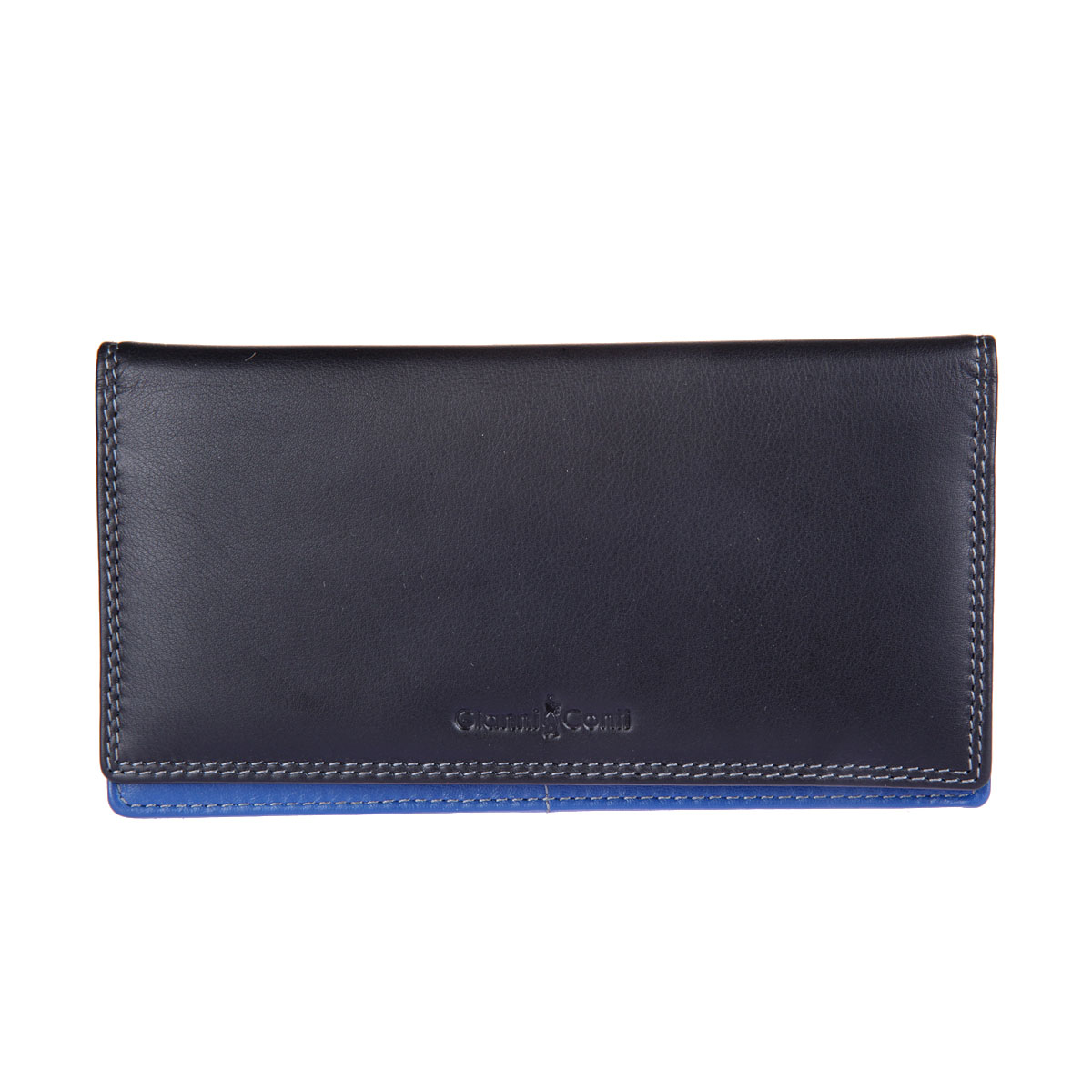 Портмоне Gianni Conti, цвет: черный. 18082681808268 black multi Портмоне Gianni Conti, цвет: черный. 18082681808268 black multiСтильное портмоне Gianni Conti выполнено из натуральной кожи. Изделие закрывается на клапан с кнопкой, оформленный тиснением в виде названия бренда производителя. Портмоне содержит одно отделение для купюр. На внутренней стороне клапана располагаются пять кармашков для визиток и пластиковых карт (один - с окошком из прозрачного пластика) и два потайных кармана. Снаружи на передней стенке под клапаном находится карман для документов и два кармашка для визиток и пластиковых карт. На задней стенке имеется прорезной карман на застежке-молнии. Портмоне упаковано в фирменную картонную коробку. Оригинальное портмоне подчеркнет вашу индивидуальность и изысканный вкус, а также станет замечательным подарком человеку, ценящему качественные и практичные вещи.