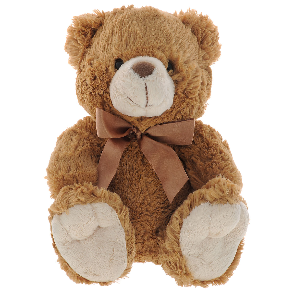 Мягкая игрушка Plush Apple Медведь, цвет: коричневый, молочный, 24 смK81002H,I Мягкая игрушка Plush Apple Медведь, цвет: коричневый, молочный, 24 смK81002H,IМягкая игрушка Plush Apple Медведь станет лучшим другом для любого ребенка. Игрушка изготовлена из безопасных, приятных на ощупь текстильных материалов в виде медвежонка с бантиком на шее. Пластиковые гранулы, используемые при набивке игрушки, способствуют развитию мелкой моторики рук ребенка. Удивительно мягкая игрушка принесет радость и подарит своему обладателю мгновения нежных объятий и приятных воспоминаний. Порадуйте ребенка такой игрушкой.