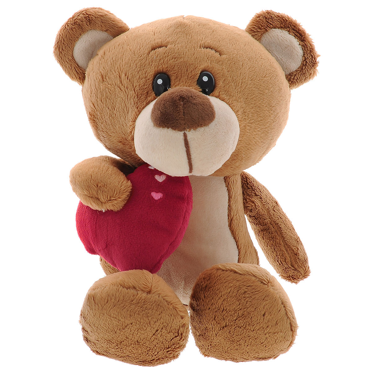 Мягкая игрушка Plush Apple Медведь Мишуткин с сердцем, 30 смK11166C Мягкая игрушка Plush Apple Медведь Мишуткин с сердцем, 30 смK11166CМягкая игрушка Plush Apple Медведь Мишуткин с сердцем обязательно понравится любому ребенку. Изделие изготовлено из приятных на ощупь и очень мягких материалов. Выполнена игрушка в виде забавного медвежонка. Глазки изготовлены из пластика. В лапке у мишки красное сердечко. Небольшие размеры игрушки позволяют брать ее на прогулку и в гости, поэтому малышу больше не придется расставаться со своим новым другом.