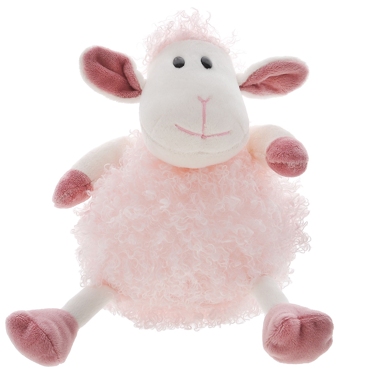 Plush Apple Мягкая игрушка Овечка Милашка, 18 смK31294A Plush Apple Мягкая игрушка Овечка Милашка, 18 смK31294AМягкая игрушка Овечка Милашка от Plush Apple, выполненная в виде забавной овечки розового цвета, очарует вашу малышку и доставит ей радость. Игрушка изготовлена из безопасных текстильных материалов, в качестве наполнителя использованы синтетические волокна с добавлением специальных пластиковых гранул. Овечка по имени Милашка станет оригинальным подарком для каждой девочки. Мягкая игрушка способствует развитию воображения и тактильной чувствительности у детей.