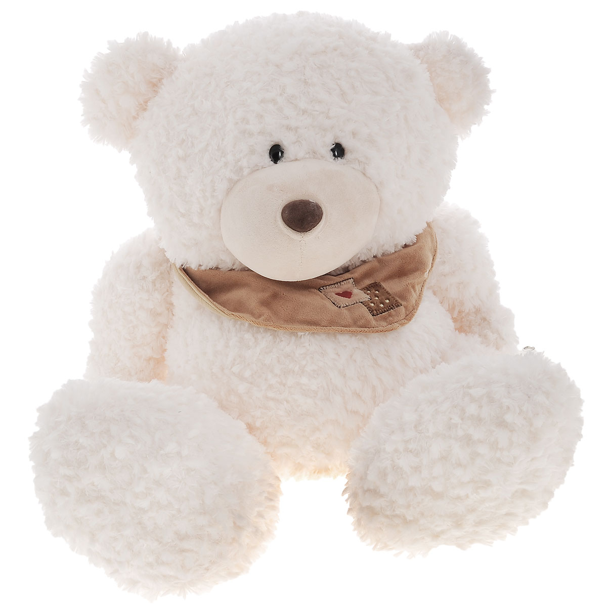 Plush Apple Мягкая игрушка Медведь с шарфом, 50 смK76163D Plush Apple Мягкая игрушка Медведь с шарфом, 50 смK76163DМягкая игрушка Plush Apple Медведь с шарфом отлично подойдет в качестве подарка для ребенка или взрослого. Большой плюшевый Мишка произведен из безопасных и высококачественных материалов. Мишка украшен стильным шарфом. У него пушистая приятная шерстка, черные глаза-бусинки и большие лапки. С ним можно спать или играть в сюжетно-ролевые игры. Удивительно мягкая игрушка принесет радость и подарит своему обладателю мгновения нежных объятий и приятных воспоминаний.
