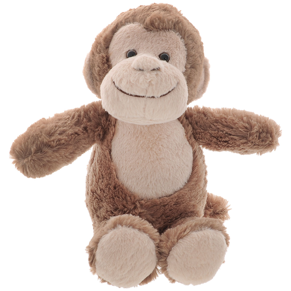 Мягкая игрушка Aurora Обезьянка, 21 см10-611 Мягкая игрушка Aurora Обезьянка, 21 см10-611Мягкая игрушка Aurora Обезьянка непременно вызовет улыбку у детей и взрослых. Изготовлена из приятных на ощупь и очень мягких материалов в виде милой обезьянки с дружелюбной улыбкой. Небольшие размеры игрушки позволяют брать ее на прогулку и в гости, поэтому малышу больше не придется расставаться со своим новым другом. Специальные гранулы, используемые при ее набивке, способствуют развитию мелкой моторики рук ребенка. Удивительная игрушка принесет радость и подарит своему обладателю мгновения нежных объятий и приятных воспоминаний.