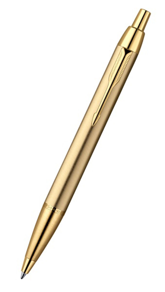 Ручка шариковая IM DELUXE Brushed Metal Gold GT. PARKER-R0736980PARKER-R0736980 Ручка шариковая IM DELUXE Brushed Metal Gold GT. PARKER-R0736980PARKER-R0736980Шариковая ручка «Паркер Ай Эм Делюкс Голд Джи Ти». Чернила синего цвета, линия письма – средняя, в подарочной упаковке. Произведено в Китае.