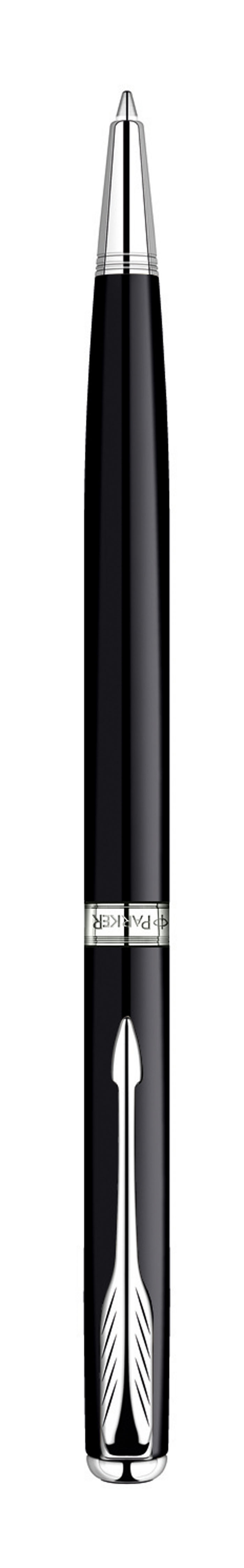 Ручка шариковая Sonnet SLIM Black Laque CT. PARKER-S0808840PARKER-S0808840 Ручка шариковая Sonnet SLIM Black Laque CT. PARKER-S0808840PARKER-S0808840Шариковая ручка Паркер Сонет Слим Блэк Си Ти . Инструмент для письма, линия письма - средняя, цвет чернил черный, в подарочной упаковке. Произведено во Франции.