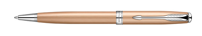 Ручка шариковая Sonnet Pink Gold PVD CT. PARKER-S0947290PARKER-S0947290 Ручка шариковая Sonnet Pink Gold PVD CT. PARKER-S0947290PARKER-S0947290Ручка шариковая «Паркер Соннет Пинк Голд Си Ти». Инструмент для письма, линия письма – средняя, цвет чернил – черный, в подарочной упаковке. Произведено во Франции.