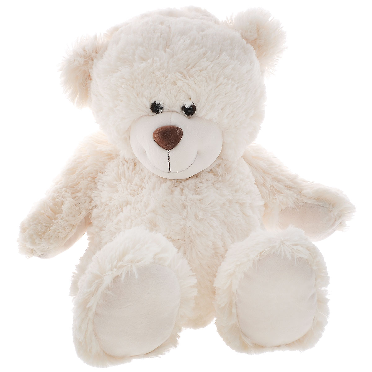 Мягкая игрушка Plush Apple Медведь Белый, музыкальный, 40 смK86331A2 Мягкая игрушка Plush Apple Медведь Белый, музыкальный, 40 смK86331A2Белые медведи обитают за Полярным Кругом, где всегда холодно и лежит снег. Они - хозяева Севера. У нашего Медведя красивая белая шерстка, очень приятная на ощупь. У него черный носик и маленькие глазки. После долгого путешествия мишка решил присесть отдохнуть и спеть песенку. Что бы зазвучала песенка, мишке надо нажать на животик. Вашему малышу он непременно понравится, ведь мишку можно даже брать с собой в постель поспать. После стирки она не деформируется и сохранит свой цвет. Материалы, из которых сделана игрушка, не вызывают раздражение и аллергию у детишек. Мягкая игрушка Медведь Белый, который поет песенку, обязательно придется по душе вашему ребенку.