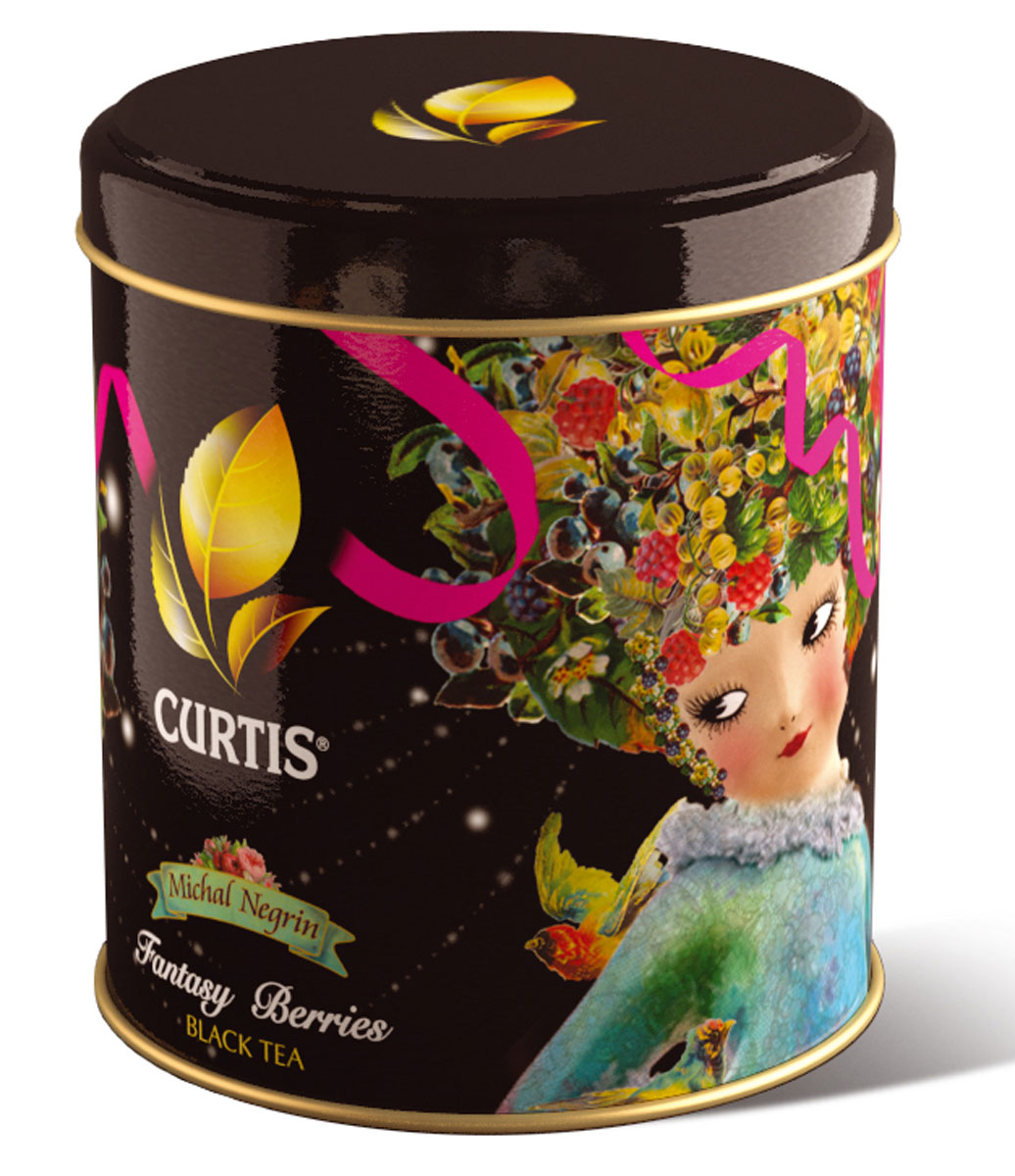 Curtis Fantasy Berries черный листовой чай, 70 г516220 Curtis Fantasy Berries черный листовой чай, 70 г516220Curtis Fantasy Berries - черный листовой ароматизированный чай с ягодами годжи.