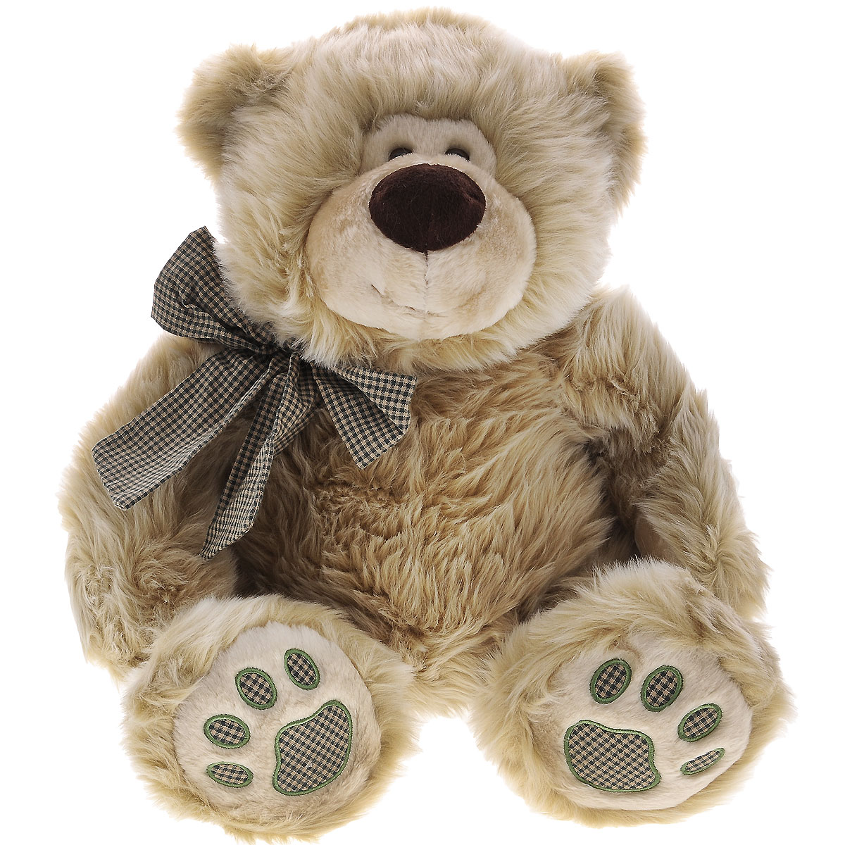 Мягкая игрушка Plush Apple Медведь с бантиком, 60 смK73148B Мягкая игрушка Plush Apple Медведь с бантиком, 60 смK73148BМягкая игрушка Plush Apple Медведь с бантиком будет неизменно радовать вашего ребенка. Игрушка изготовлена из высококачественных текстильных материалов. Выполнена игрушка в виде очаровательного медведя с бантиком на шее. Удивительно мягкая игрушка принесет радость и подарит своему обладателю мгновения нежных объятий и приятных воспоминаний.
