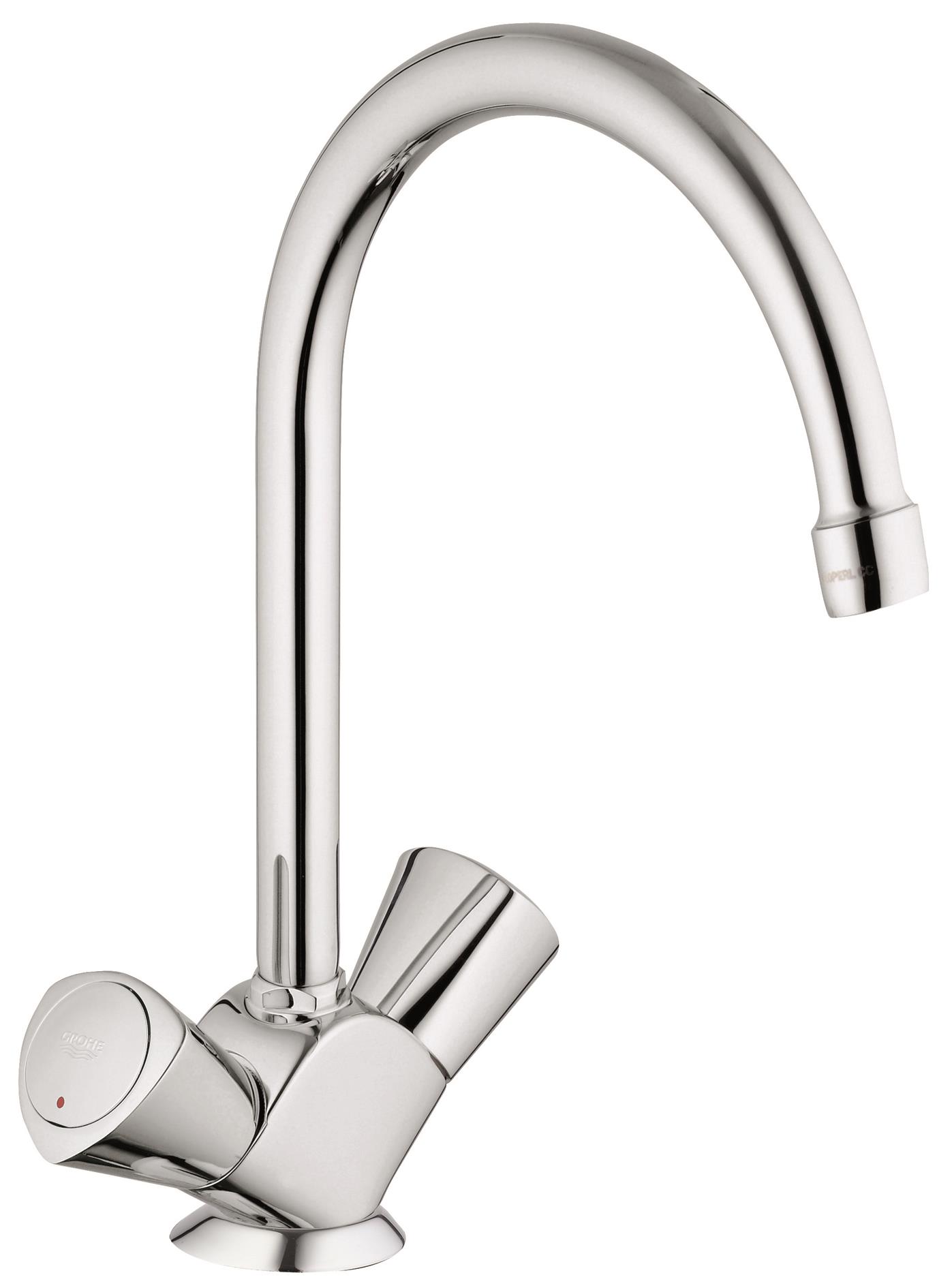 Смеситель для кухни GROHE Costa S (31819001)31819001 Смеситель для кухни GROHE Costa S (31819001)31819001Металлические рукоятки С теплоизоляцией Привинчивающаяся Carbodur керамический вентиль Поворотный трубкообразный излив Аэратор Гибкая подводка GROHE StarLight хромированная поверхность Видео по установке является исключительно информационным. Установка должна проводиться профессионалами!