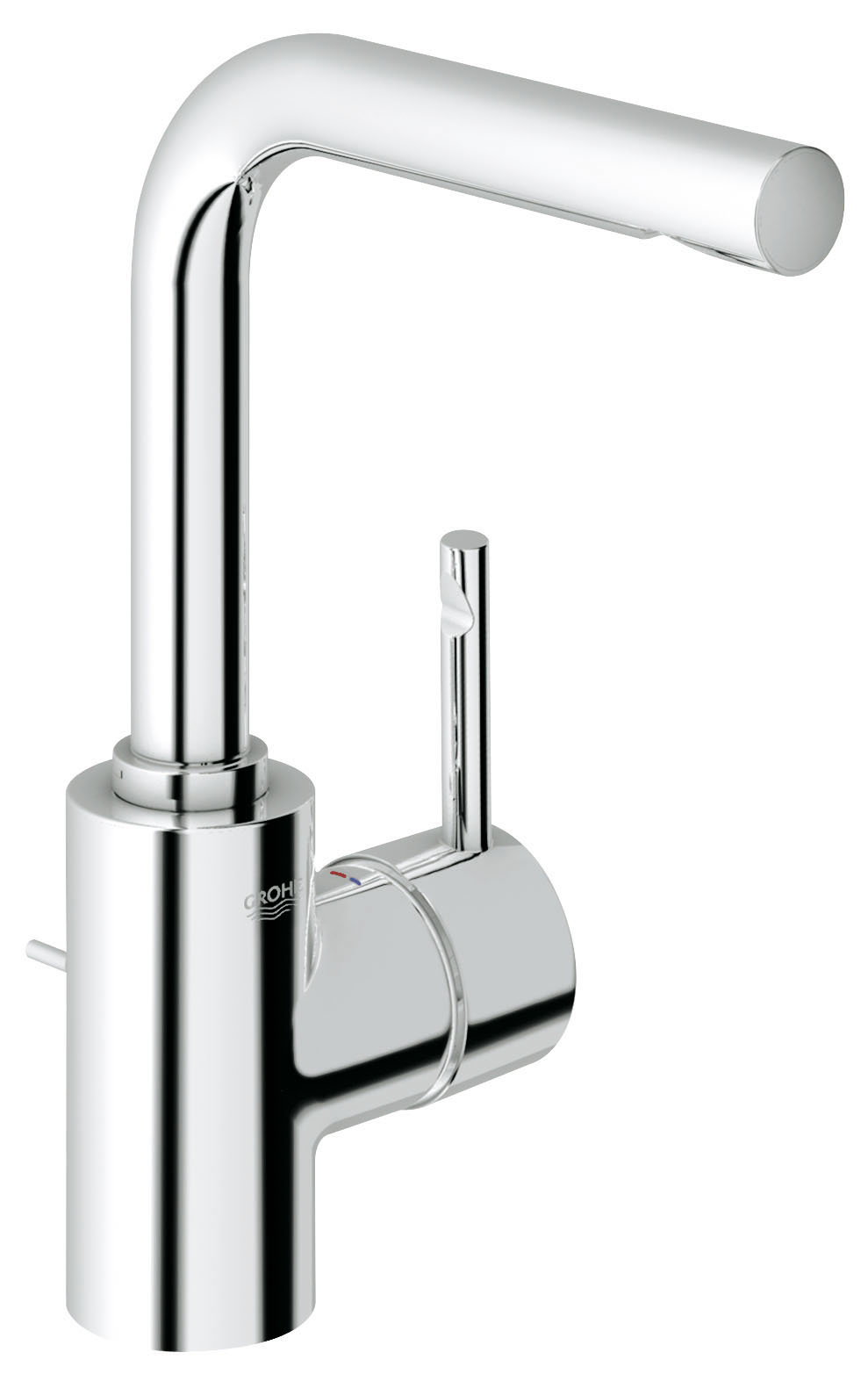 Смеситель для раковины GROHE Essence с высоким изливом (32628000)32628000 Смеситель для раковины GROHE Essence с высоким изливом (32628000)32628000GROHE Essence: элегантный и высокофункциональный смеситель для ванной комнаты Этот смеситель цилиндрических форм с глянцевым хромированным покрытием GROHE StarLight, бесспорно, притягивает взгляды. Его тонкий трубковидный излив, элегантно возвышаясь над раковиной, подает воду мощным потоком тонких струй. Наряду со множеством дополнительных преимуществ из разряда элементов роскоши, в данном смесителе, как и во всех смесителях GROHE, применяется технология GROHE SilkMove, которая сообщает рычагу плавность хода при регулировке напора и температуры воды. Возможность вращения излива в радиусе 92° обеспечивает необходимую свободу действий. Встроенный подъемный шток позволяет легко открывать и закрывать сливной клапан. Благодаря нашей системе упрощенного монтажа Ваш новый однорычажный смеситель будет установлен и готов к работе практически в мгновение ока. Особенности: Монтаж на одно отверстие GROHE SilkMove керамический картридж 35 мм Регулировка расхода воды ...