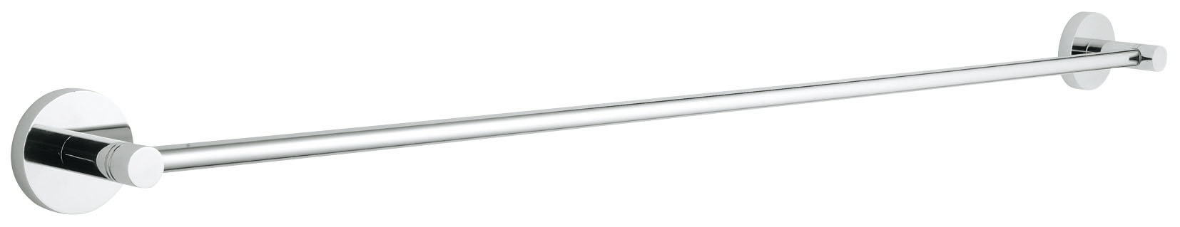 Держатель для банного полотенца GROHE Essentials 800 мм. (40386000)40386000 Держатель для банного полотенца GROHE Essentials 800 мм. (40386000)40386000Эта перекладина для полотенца GROHE Essentials в увеличенном исполнении предназначена для больших полотенец шириной до 800 мм. Ее конструкция в минималистичном стиле функциональна и эстетична одновременно, а хромированное покрытие придает ей изысканный глянцевый блеск. Особенности 800 мм GROHE StarLight хромированная поверхность
