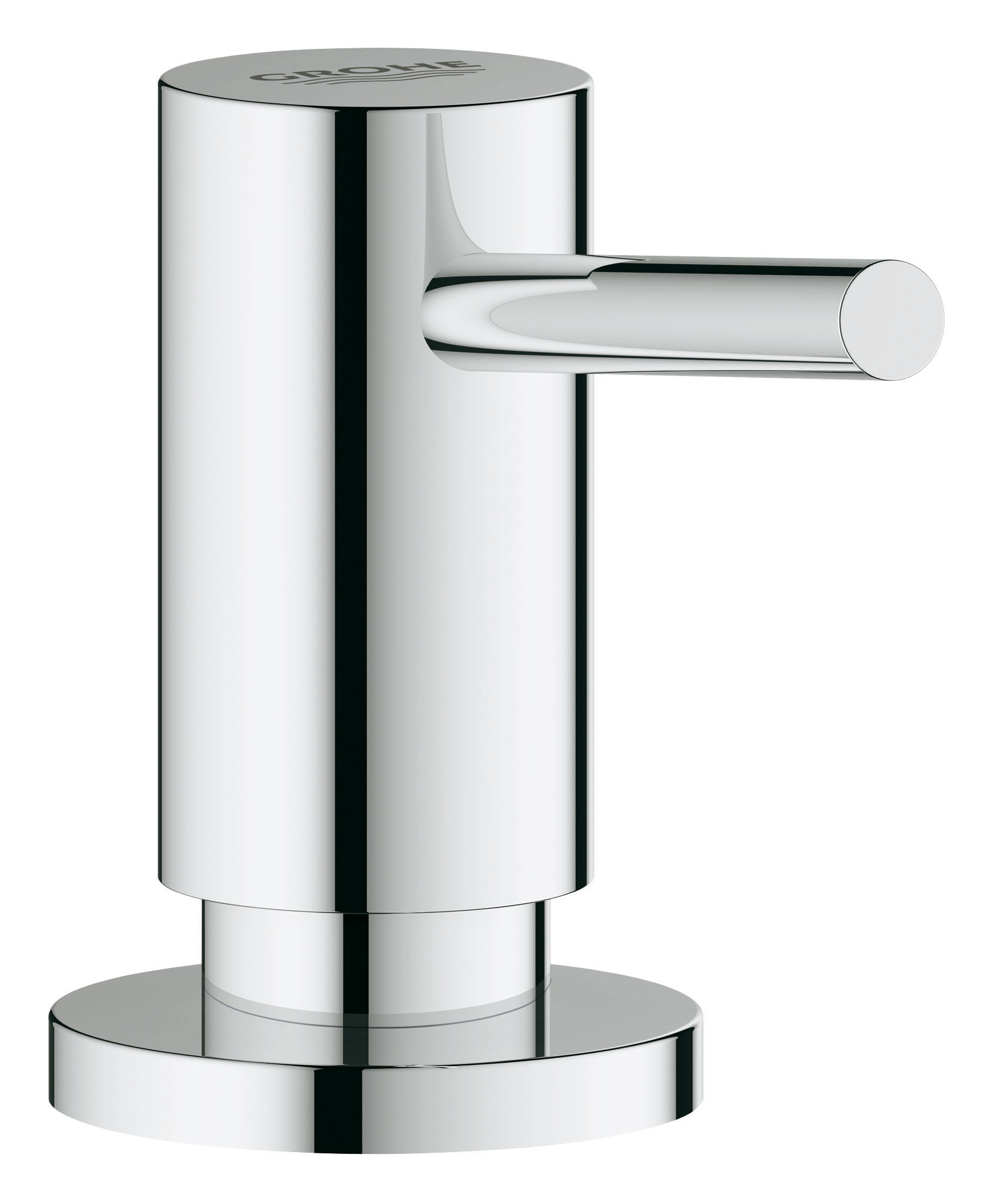 Дозатор жидкого мыла GROHE. 4053500040535000 Дозатор жидкого мыла GROHE. 4053500040535000Для жидкого мыла, Запасная емкость 0,4 л GROHE StarLight хромированная поверхность