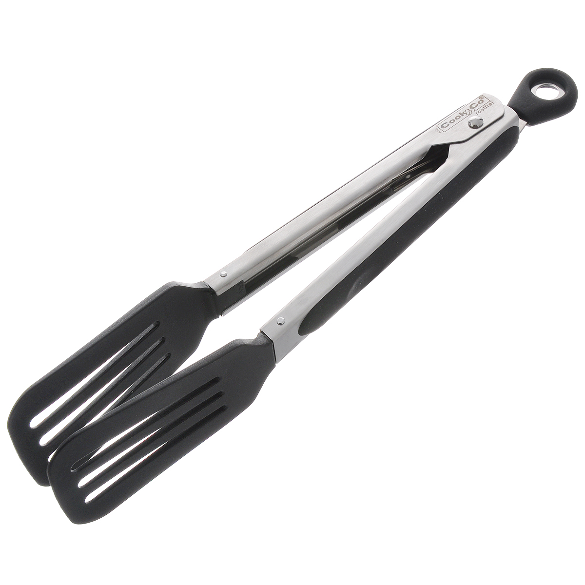 Щипцы сервировочные BergHOFF Cook&Co, длина 25 см2801031 Щипцы сервировочные BergHOFF Cook&Co, длина 25 см2801031Сервировочные щипцы BergHOFF Cook&Co выполнены из нержавеющей стали и нейлона. Ими удобно сервировать тарелку приготовленными продуктами. Щипцы снабжены резиновыми вставками для удобного и надежного хвата. На рукоятке имеется петелька для подвешивания на крючок. Легко мыть. Изделие безопасно для посуды с антипригарным покрытием.
