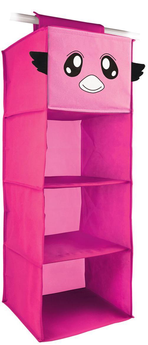 VAL PNK-12 Кофр подвесной, 4 полки, 30*30*84 см, цвет: розовыйPNK-12 VAL PNK-12 Кофр подвесной, 4 полки, 30*30*84 см, цвет: розовыйPNK-12Изготовлен из высококачественного нетканого материала, который позволяет сохранять естественную вентиляцию, а воздуху свободно проникать внутрь, не пропуская пыль. Благодаря специальной конструкции кофра, вещи будут компактно, аккуратно и надежно храниться до наступления нового сезона. Эстетичный дизайн гармонично смотрится в любом интерьере. Мобильность конструкции: одним движением складывается и раскладывается. Серия: Kids Collections